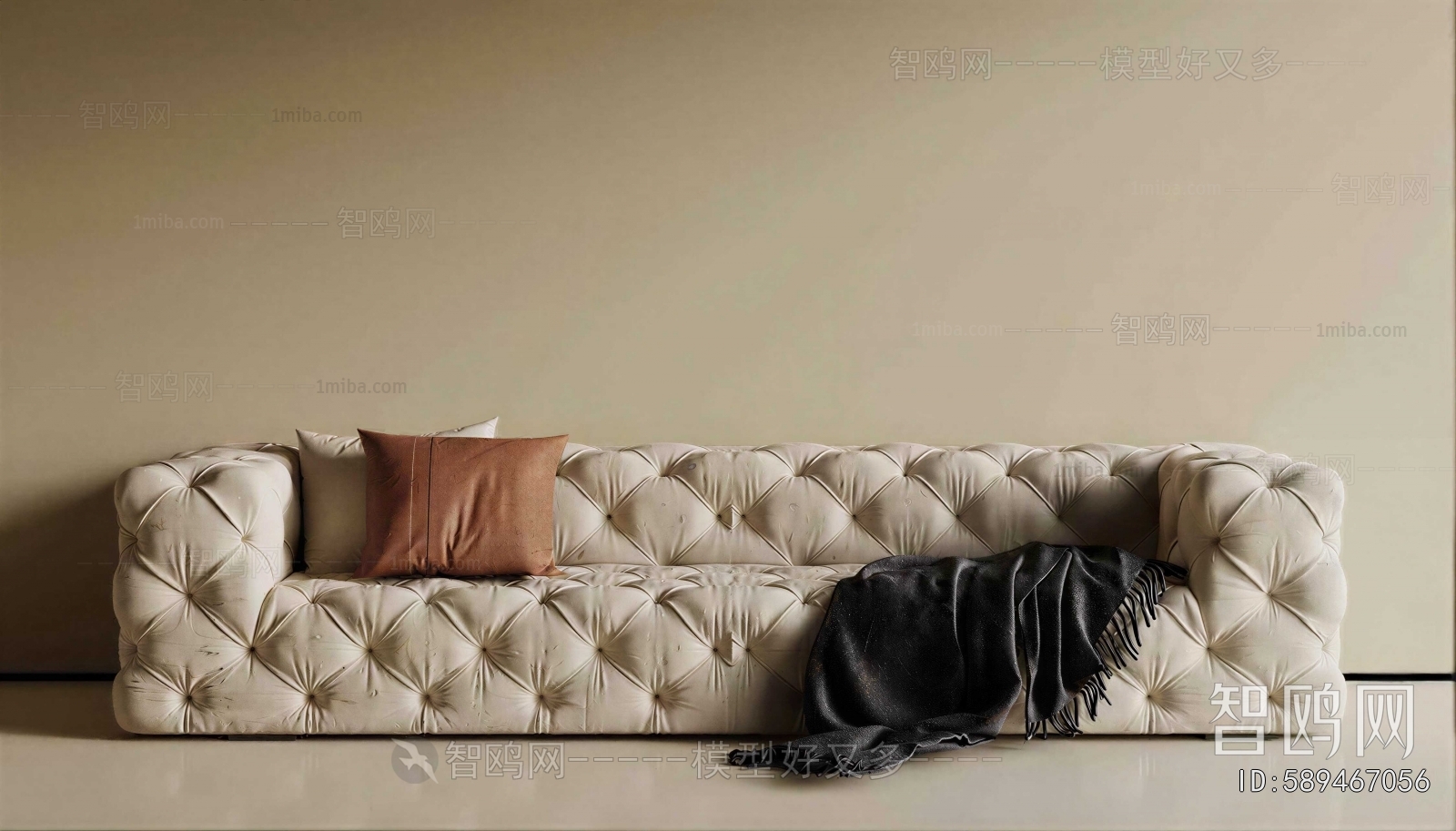Modern Three-seat Sofa
