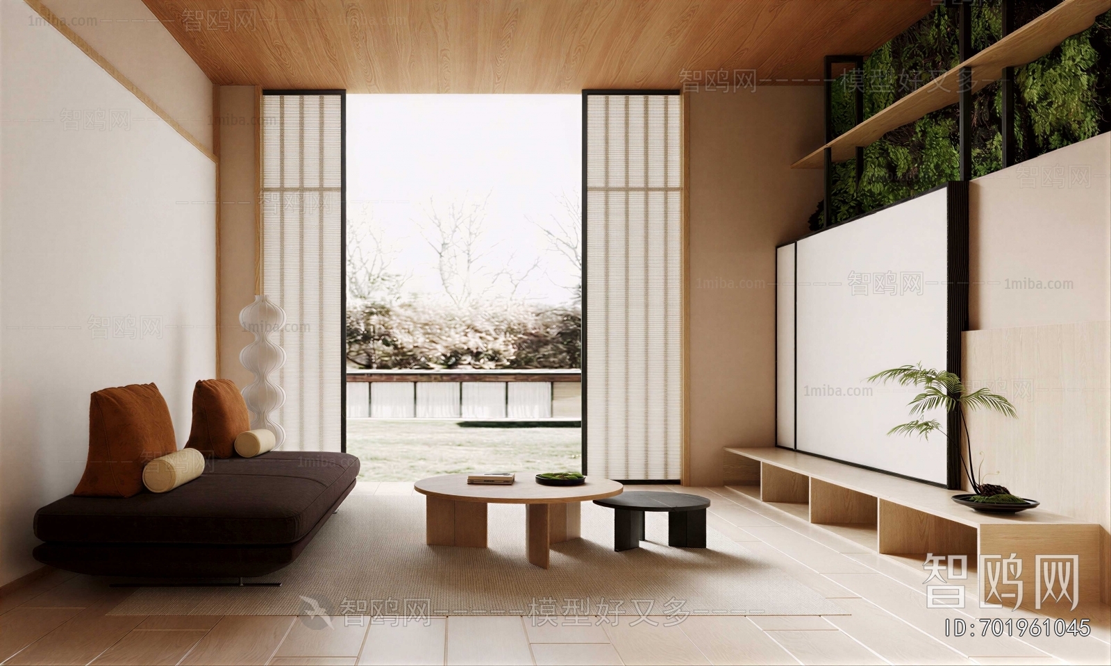 Japanese Style A Living Room