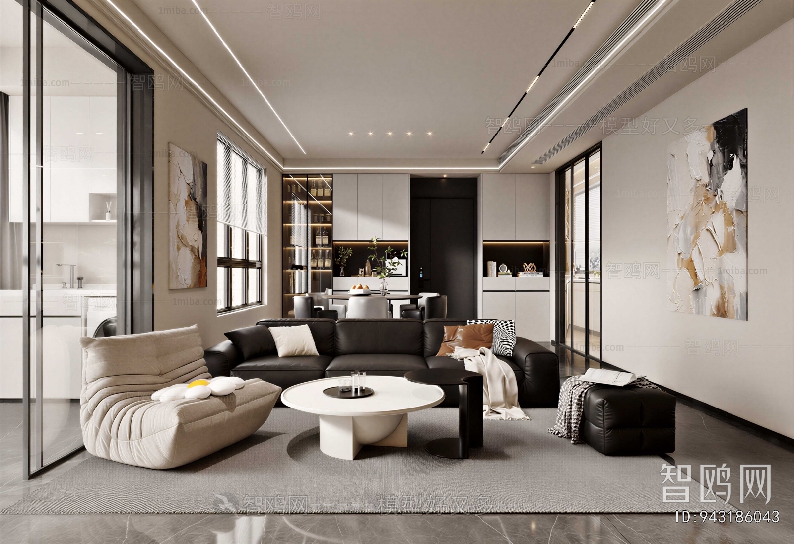 Modern A Living Room