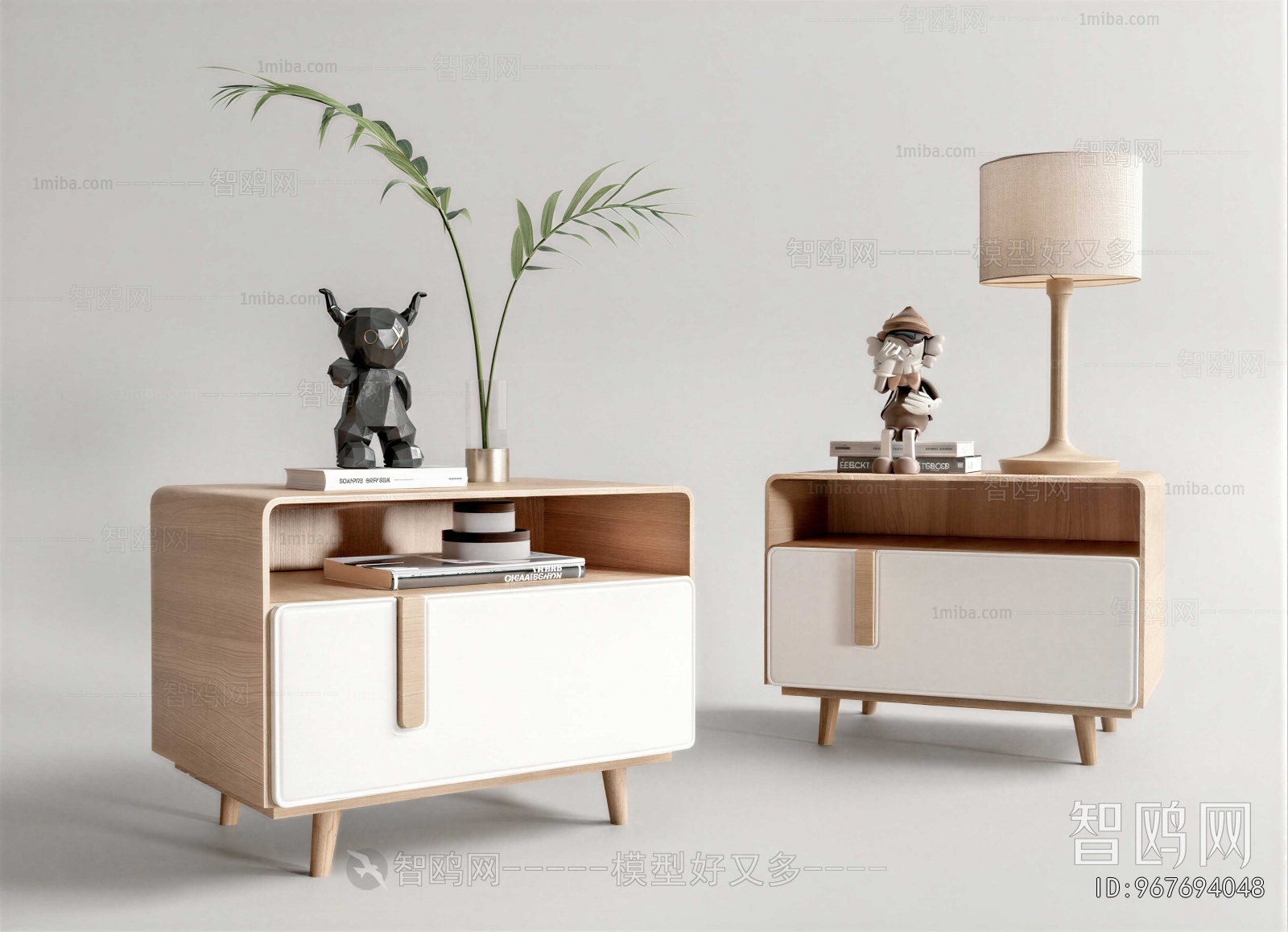 Modern Bedside Cupboard