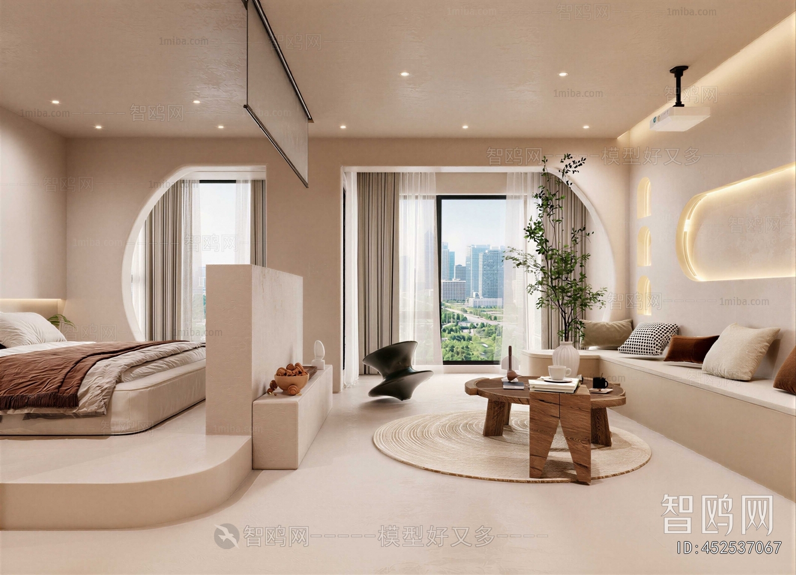 Wabi-sabi Style Apartment