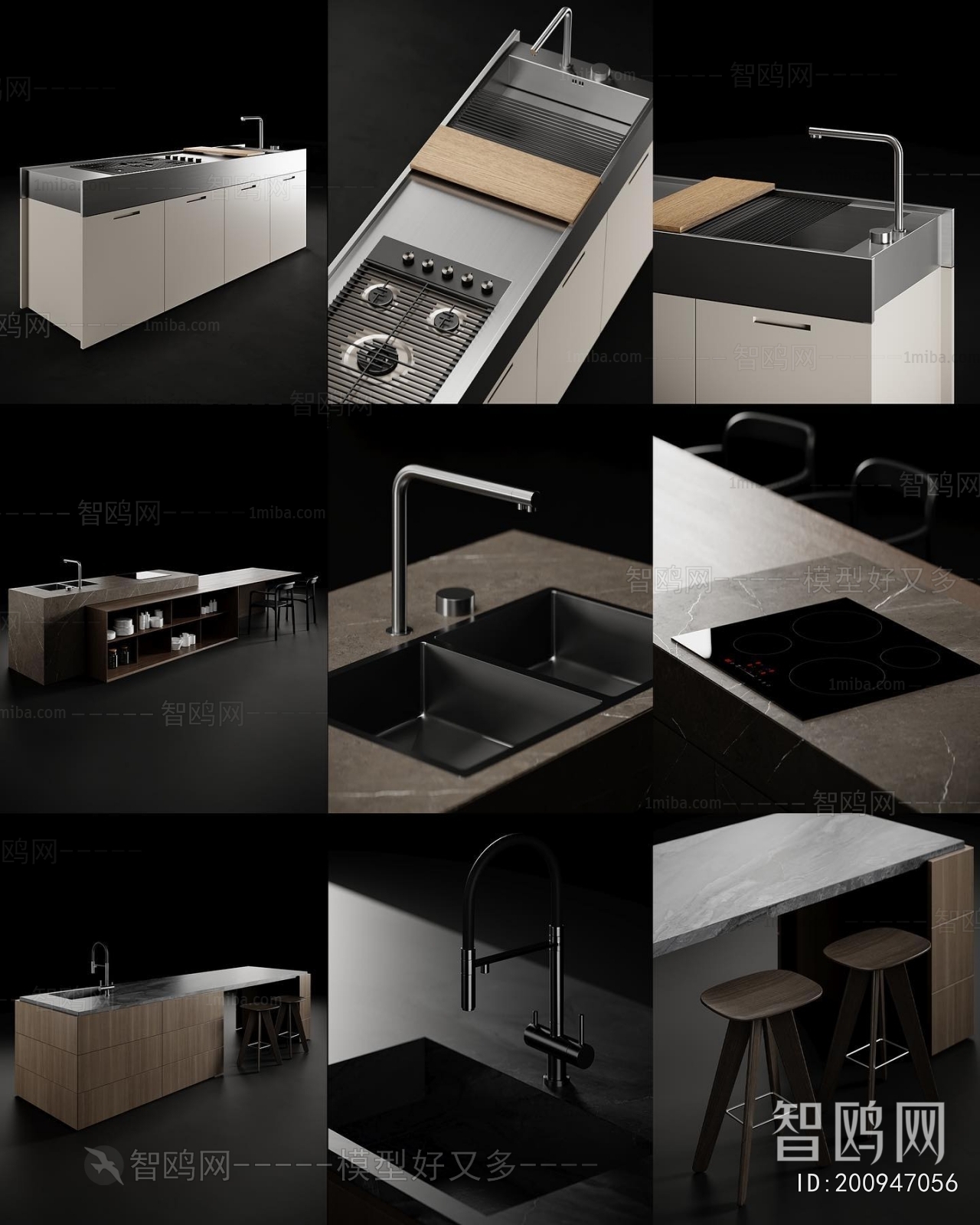 Modern Kitchen Cabinet