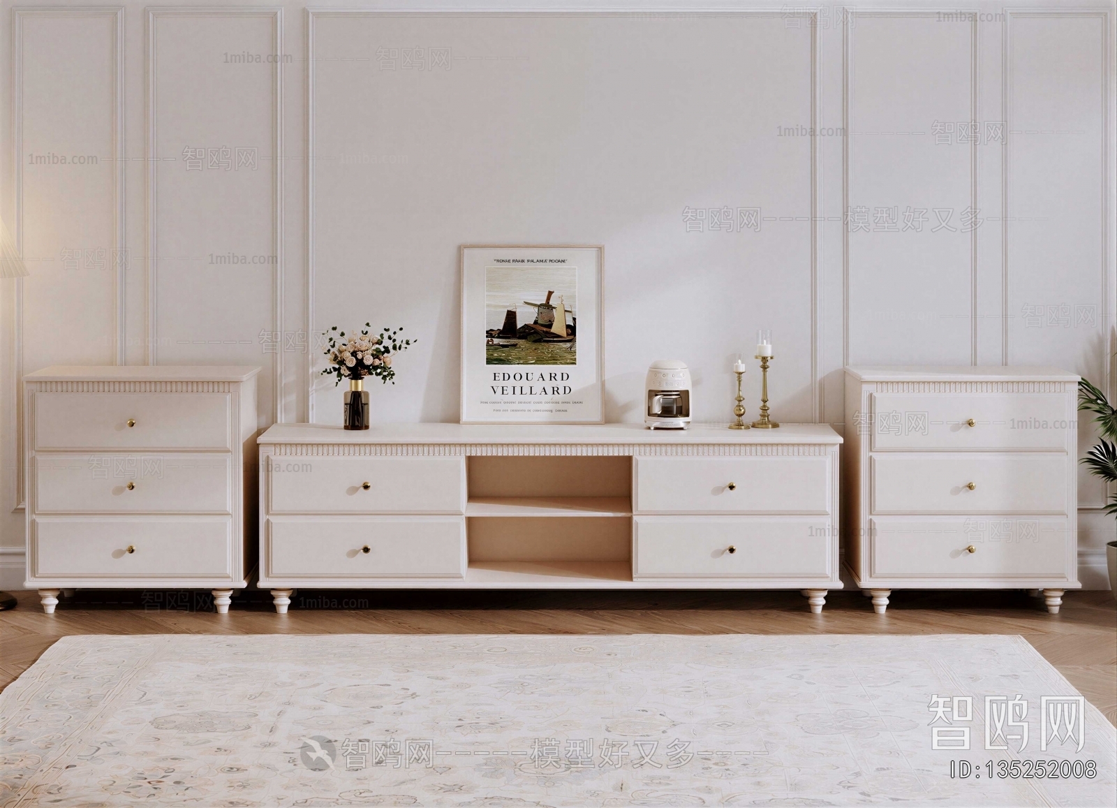 American Style TV Cabinet