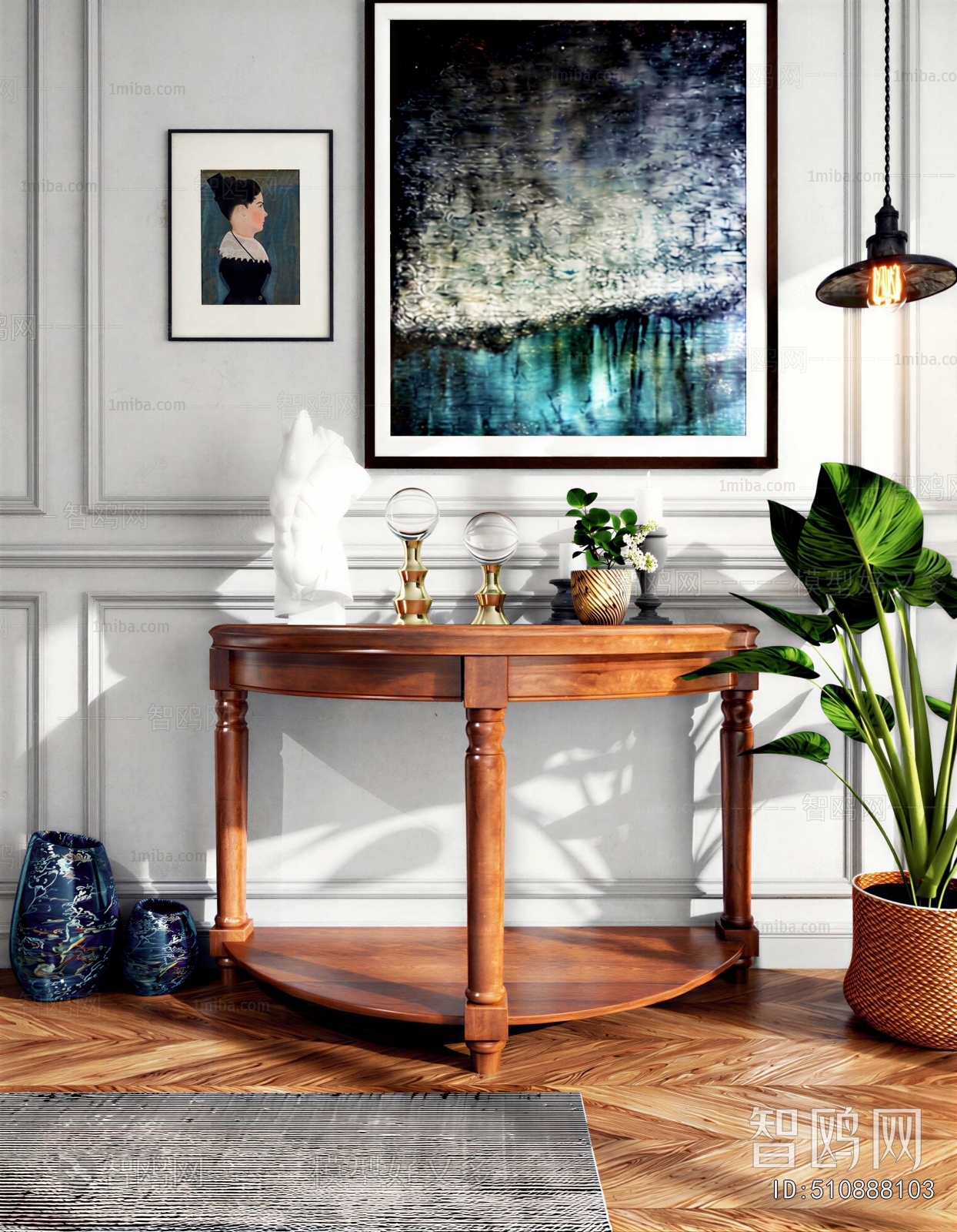 Modern Entrance Cabinet