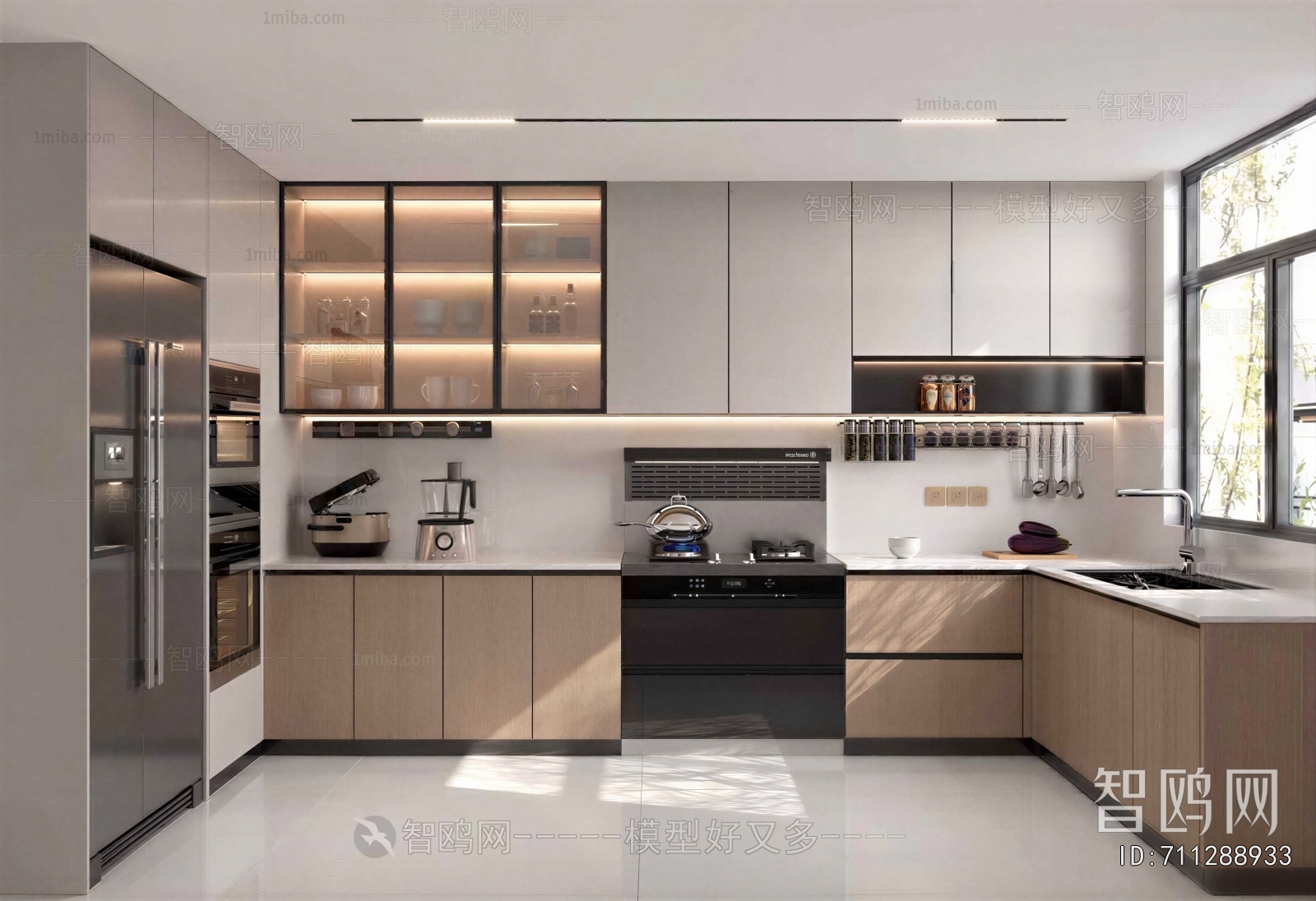 Modern The Kitchen