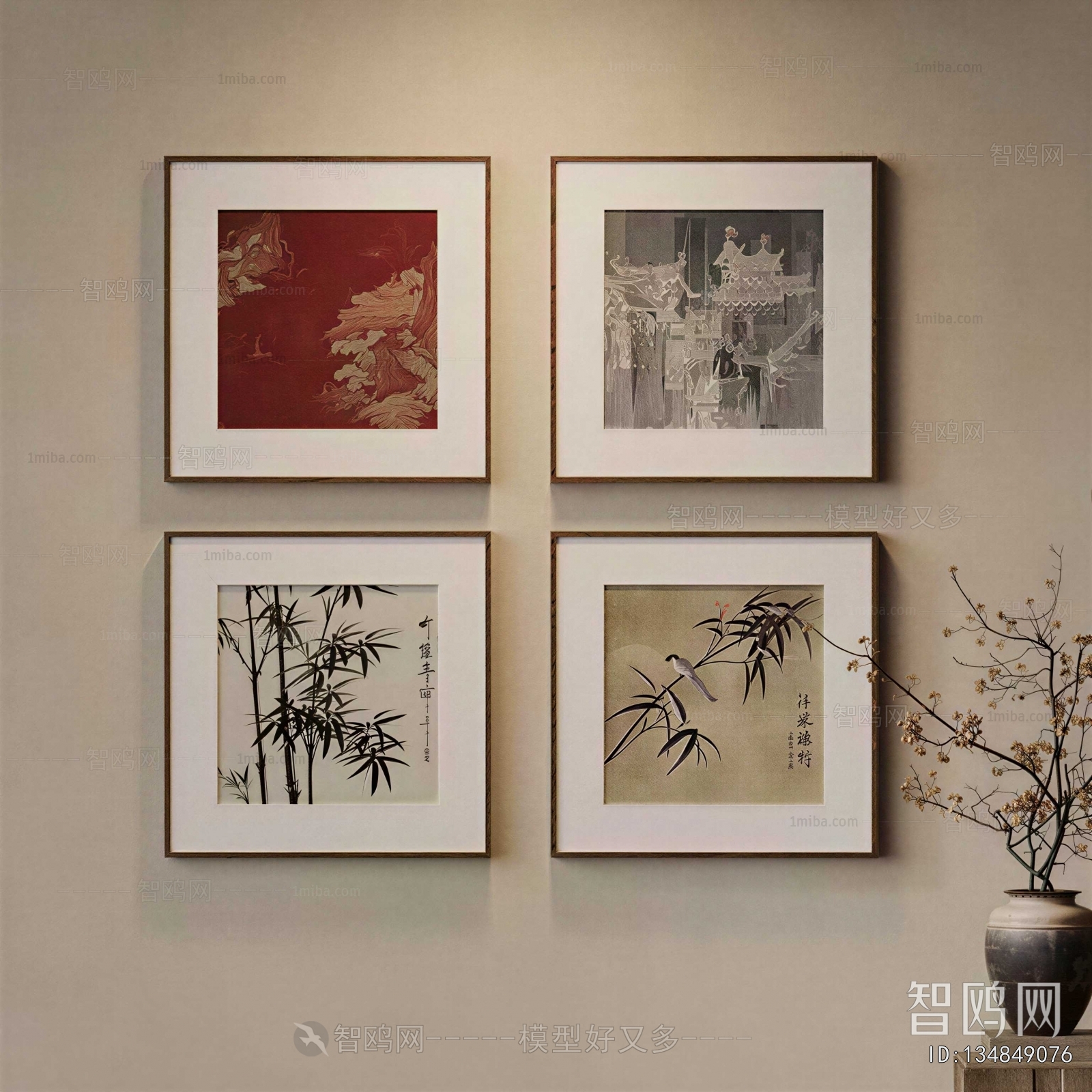 New Chinese Style Painting