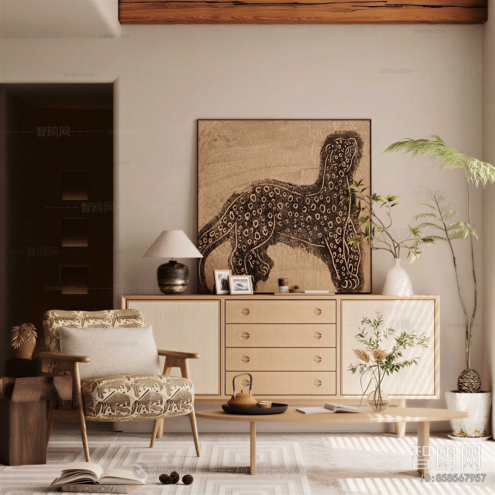 Nordic Style Entrance Cabinet