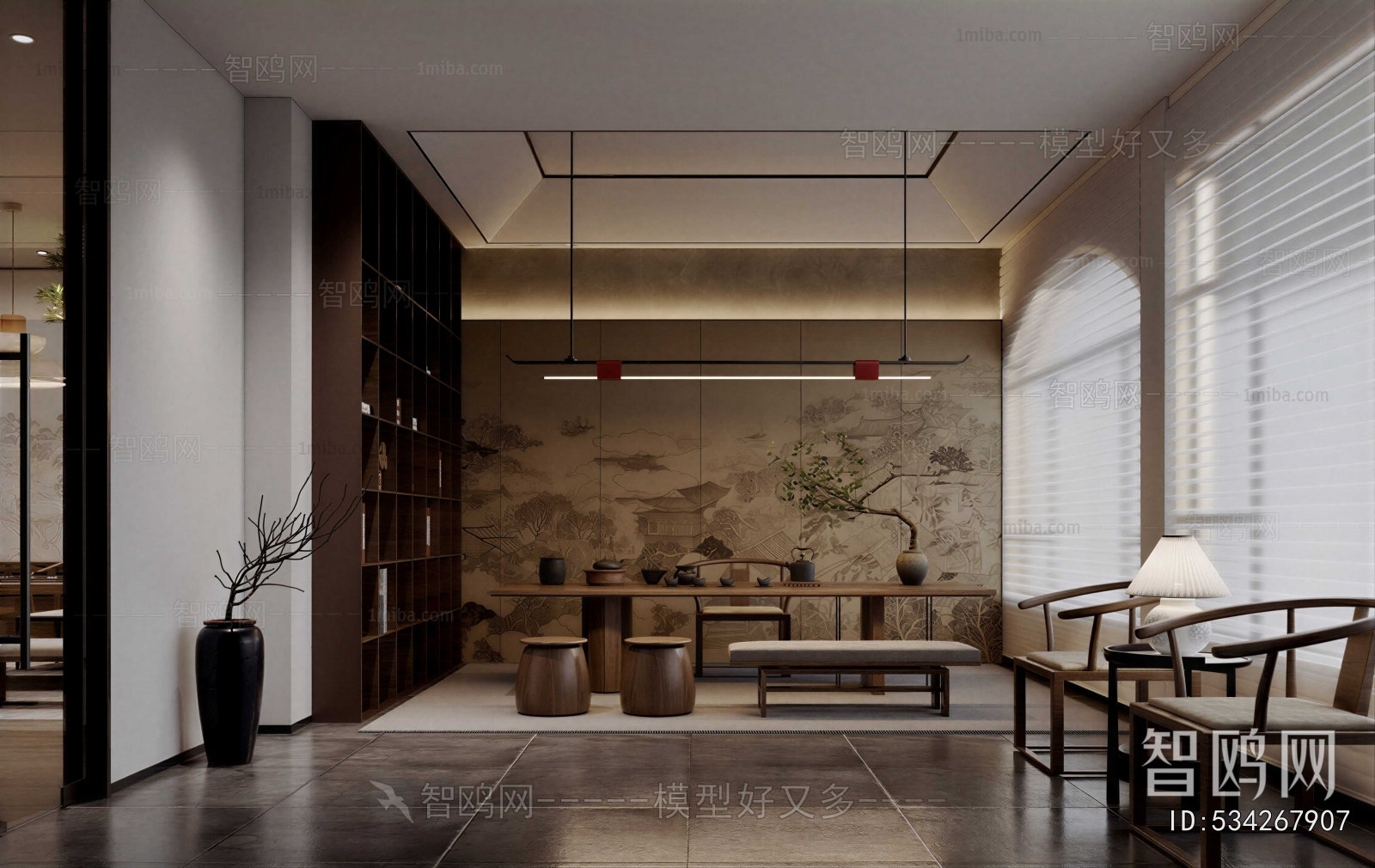 New Chinese Style Tea House