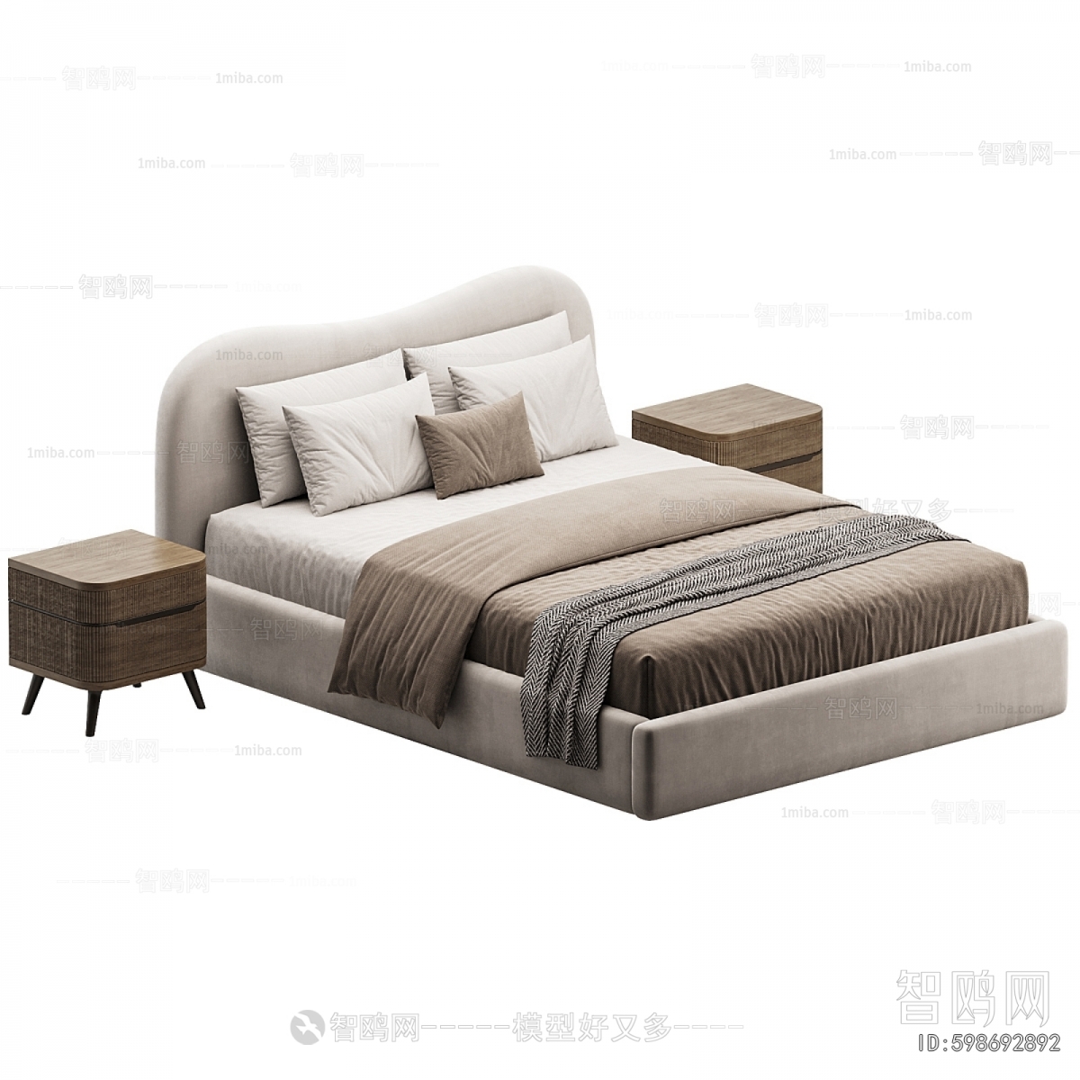 Modern Double Bed