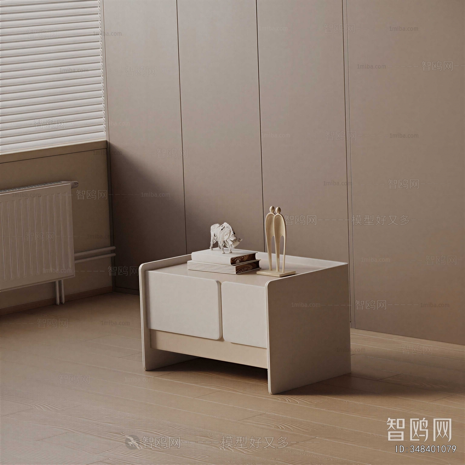 Modern Bedside Cupboard