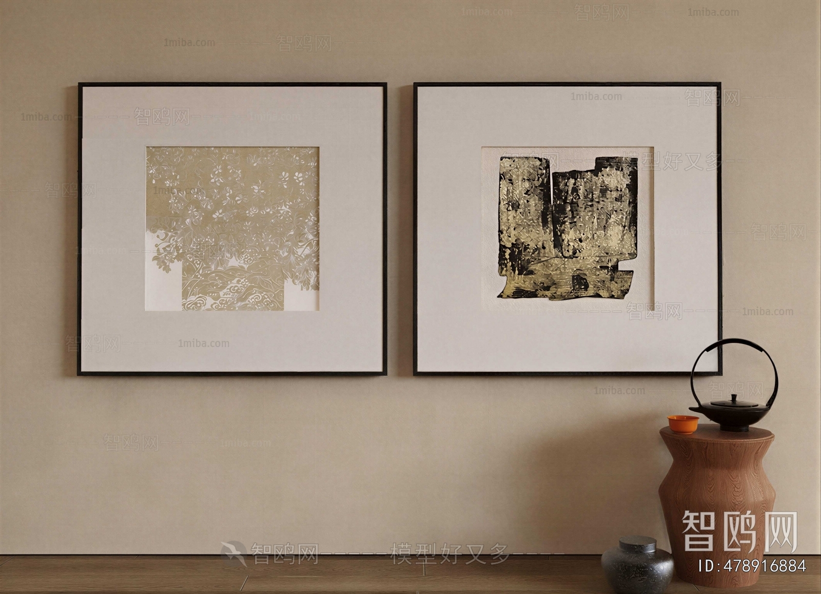 Wabi-sabi Style Painting