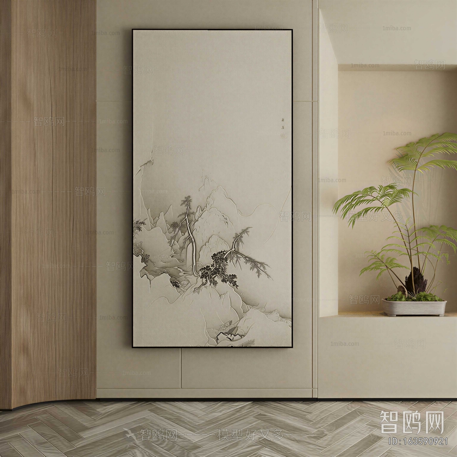 New Chinese Style Painting