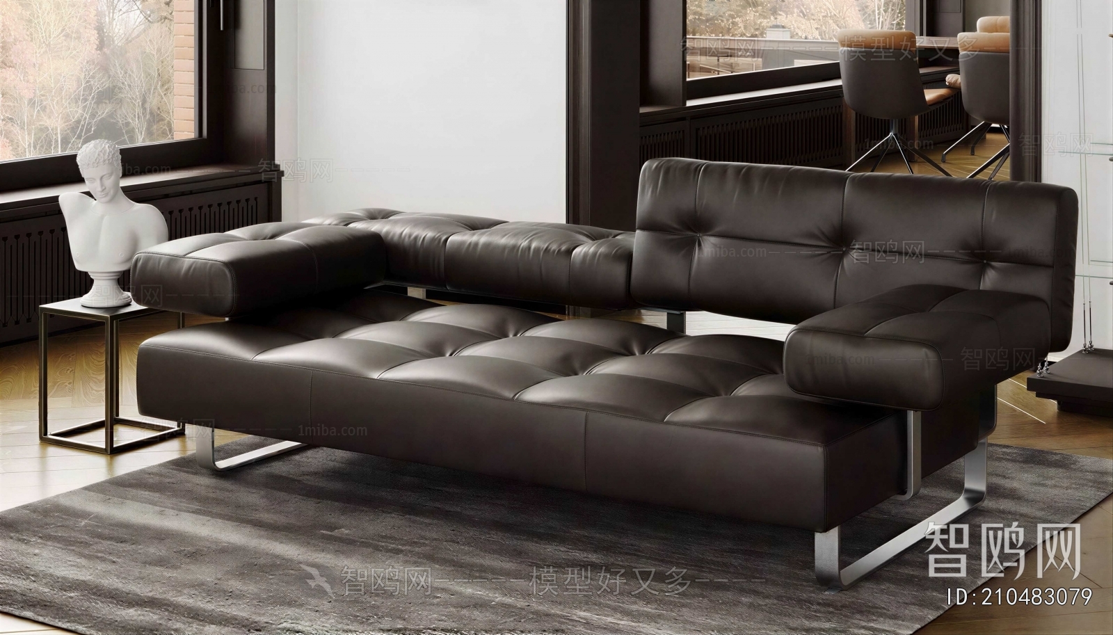 Modern Multi Person Sofa