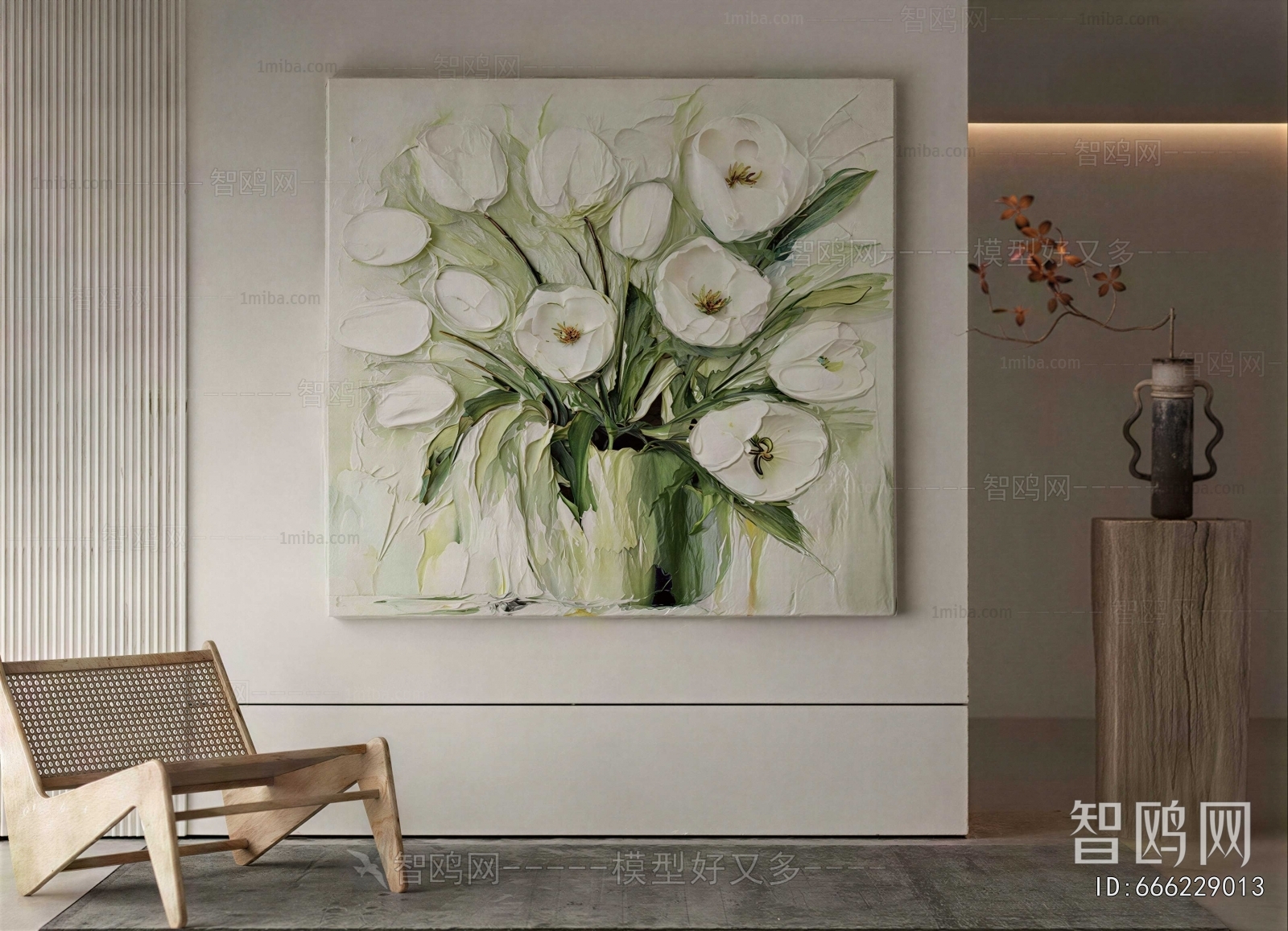 Wabi-sabi Style Painting