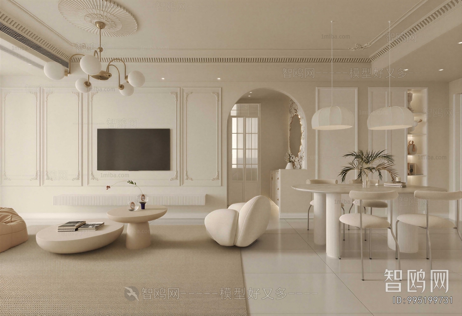 French Style A Living Room