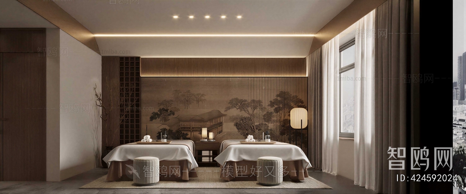 New Chinese Style SPA Beauty