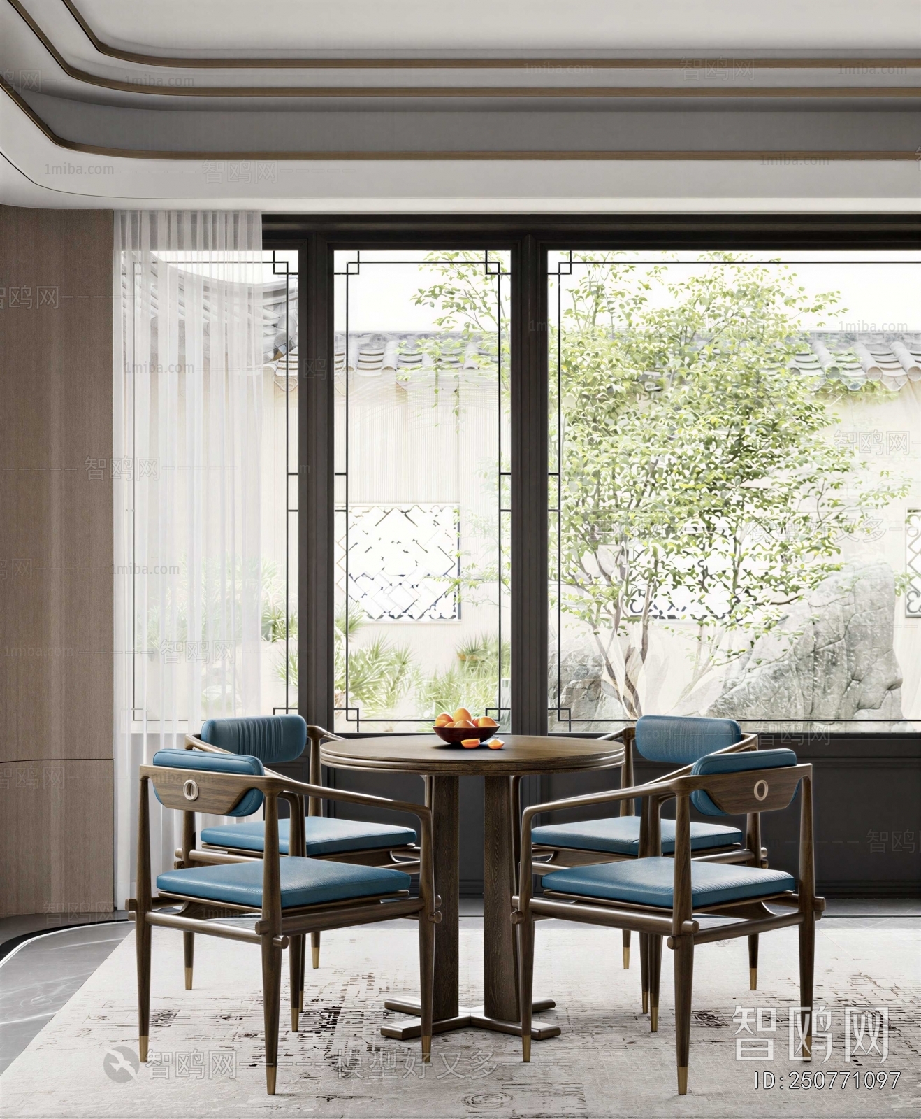 New Chinese Style Dining Room