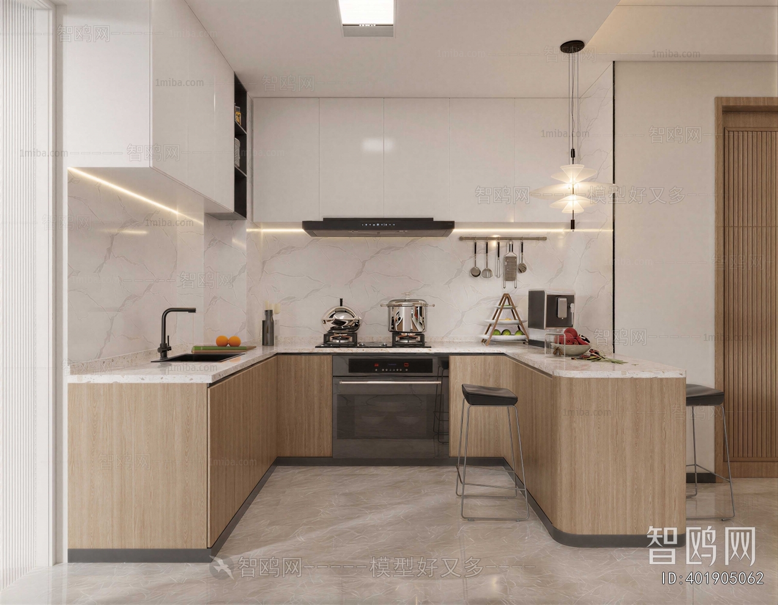 Modern Open Kitchen