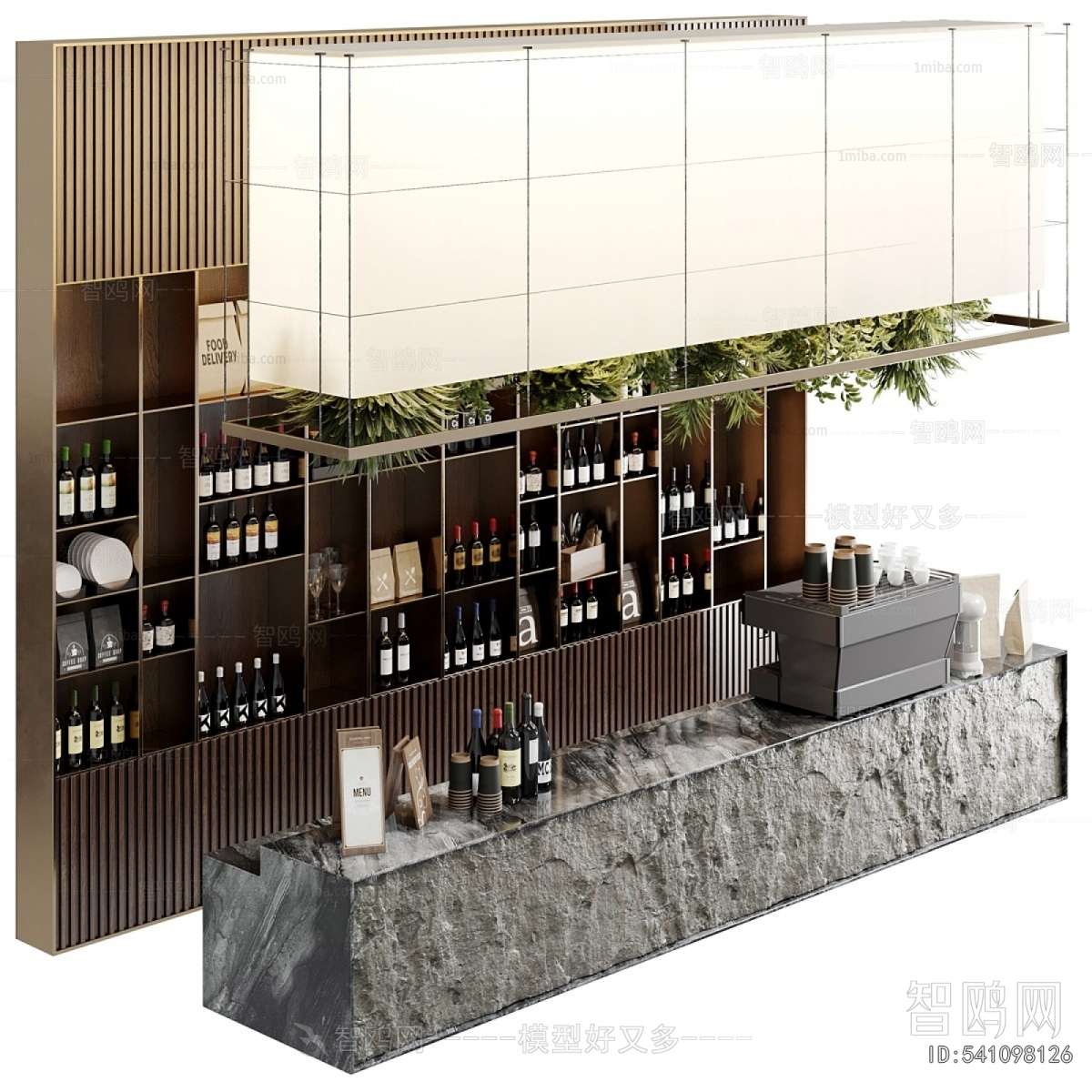 Modern Counter Bar