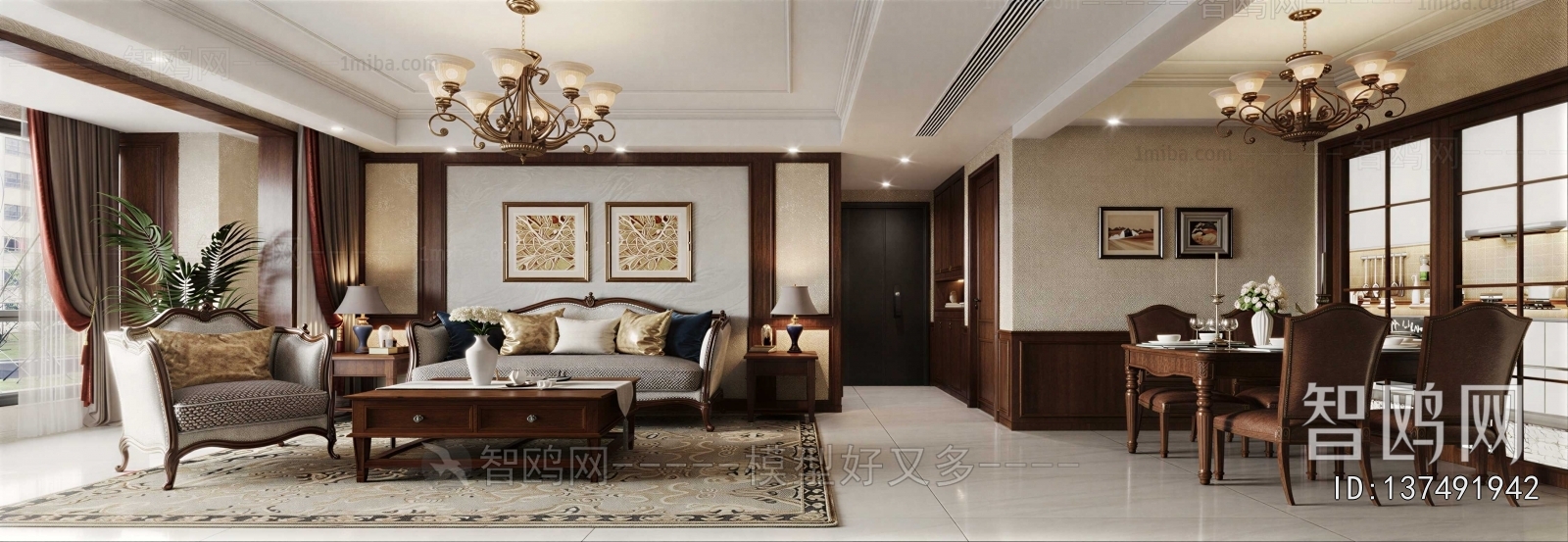 European Style A Living Room