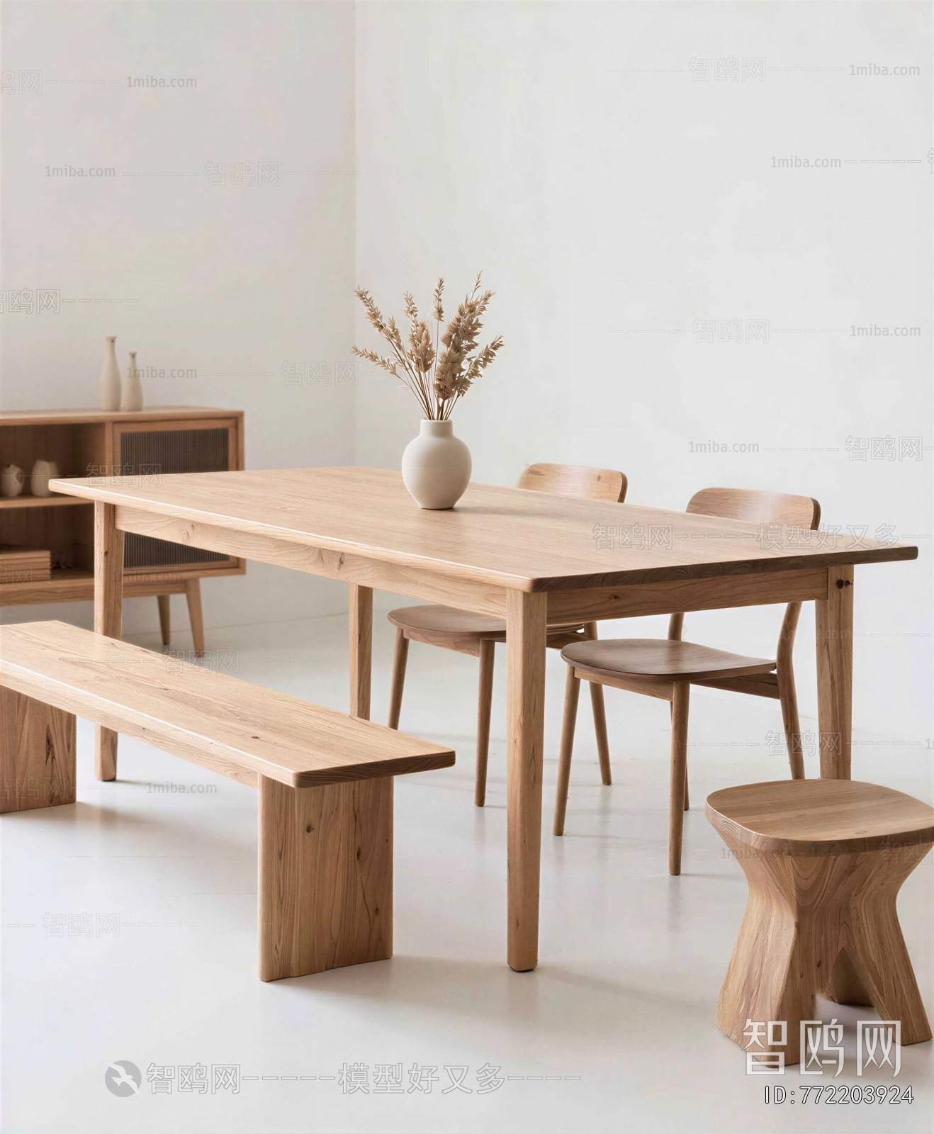 Nordic Style Dining Table And Chairs