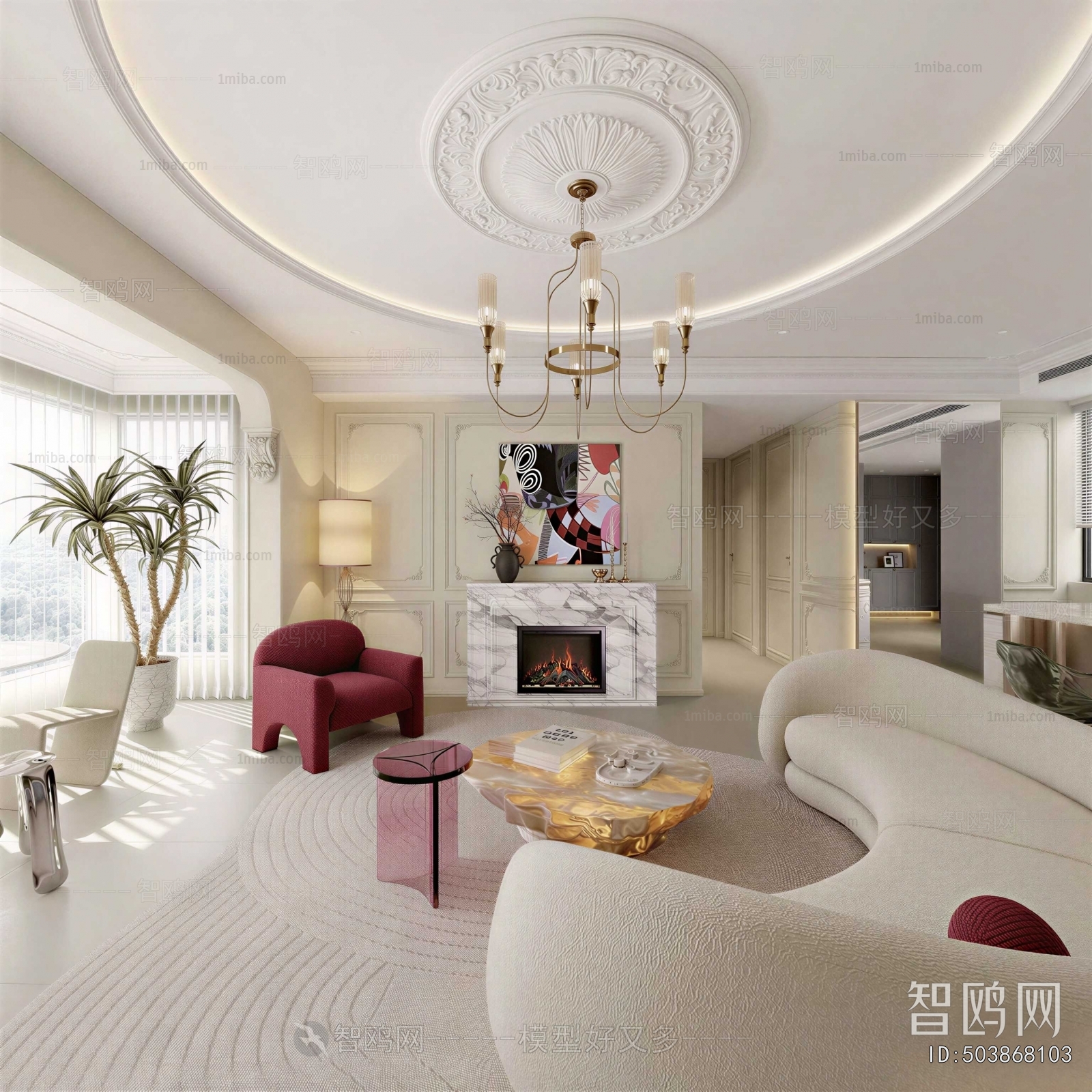 French Style A Living Room