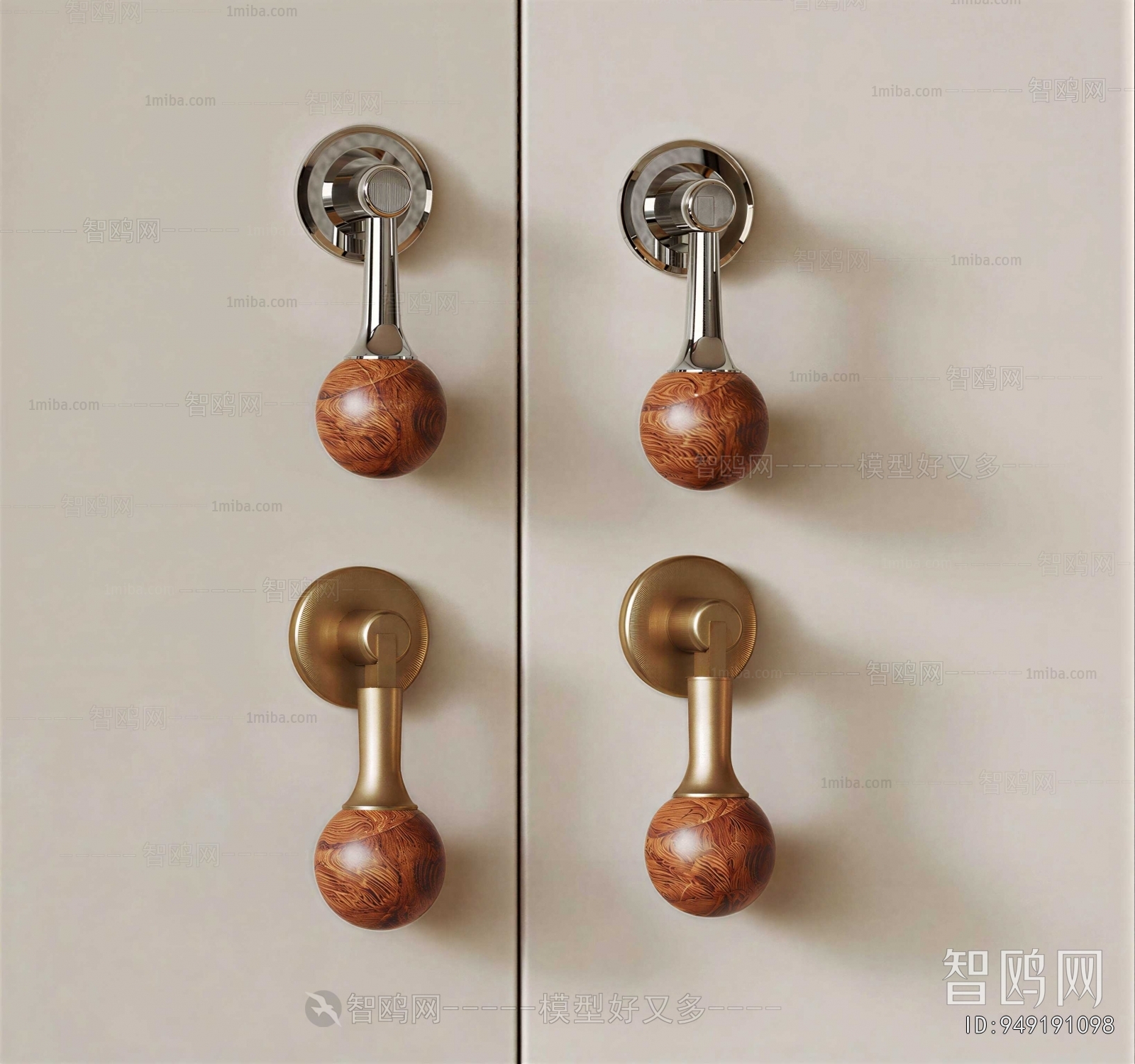 French Style Door Handle