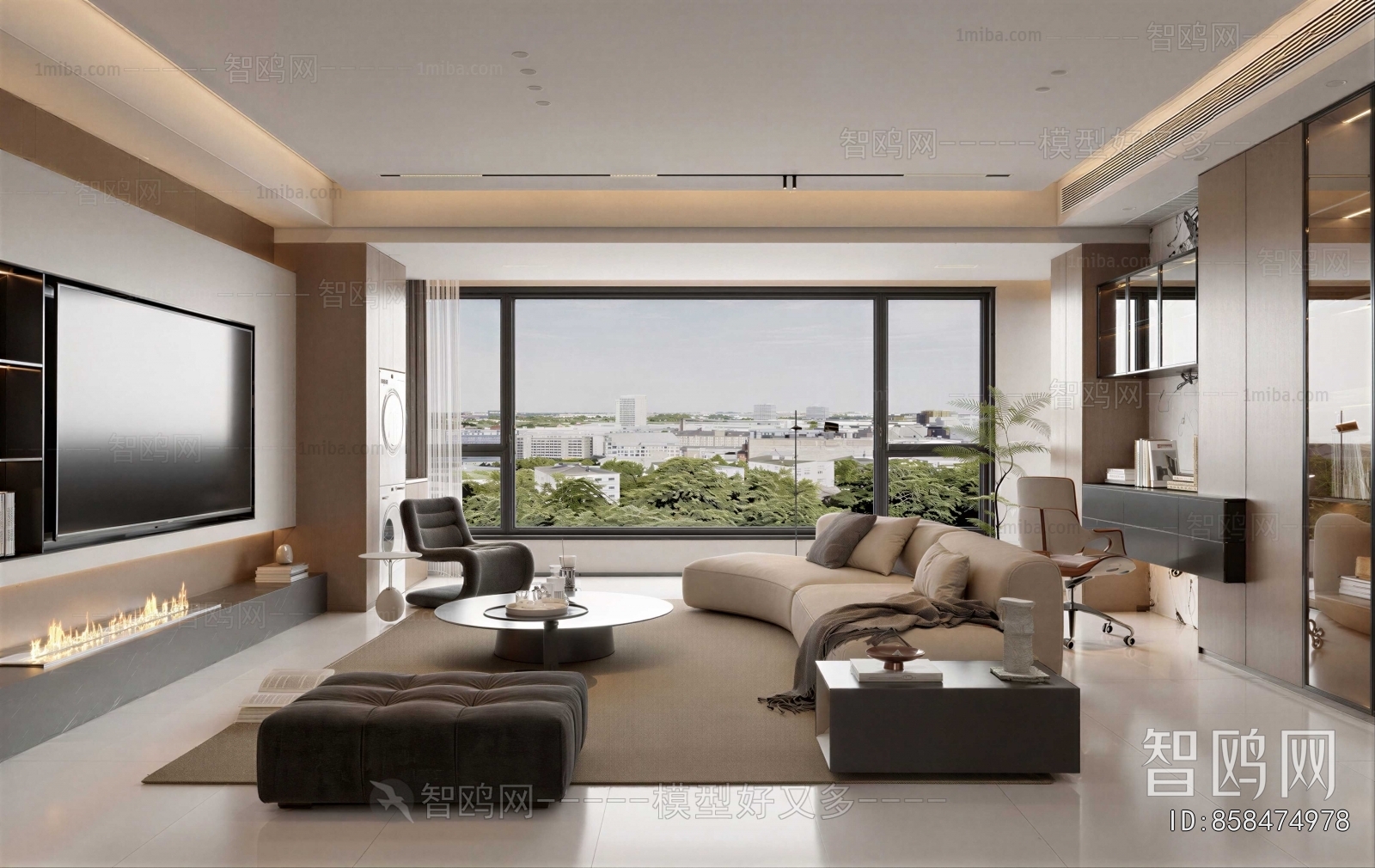 Modern A Living Room