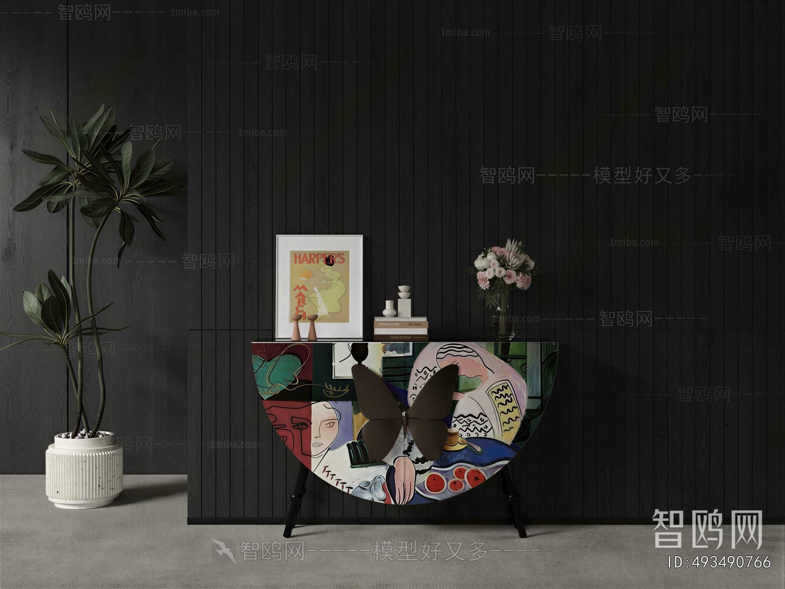 Modern Entrance Cabinet