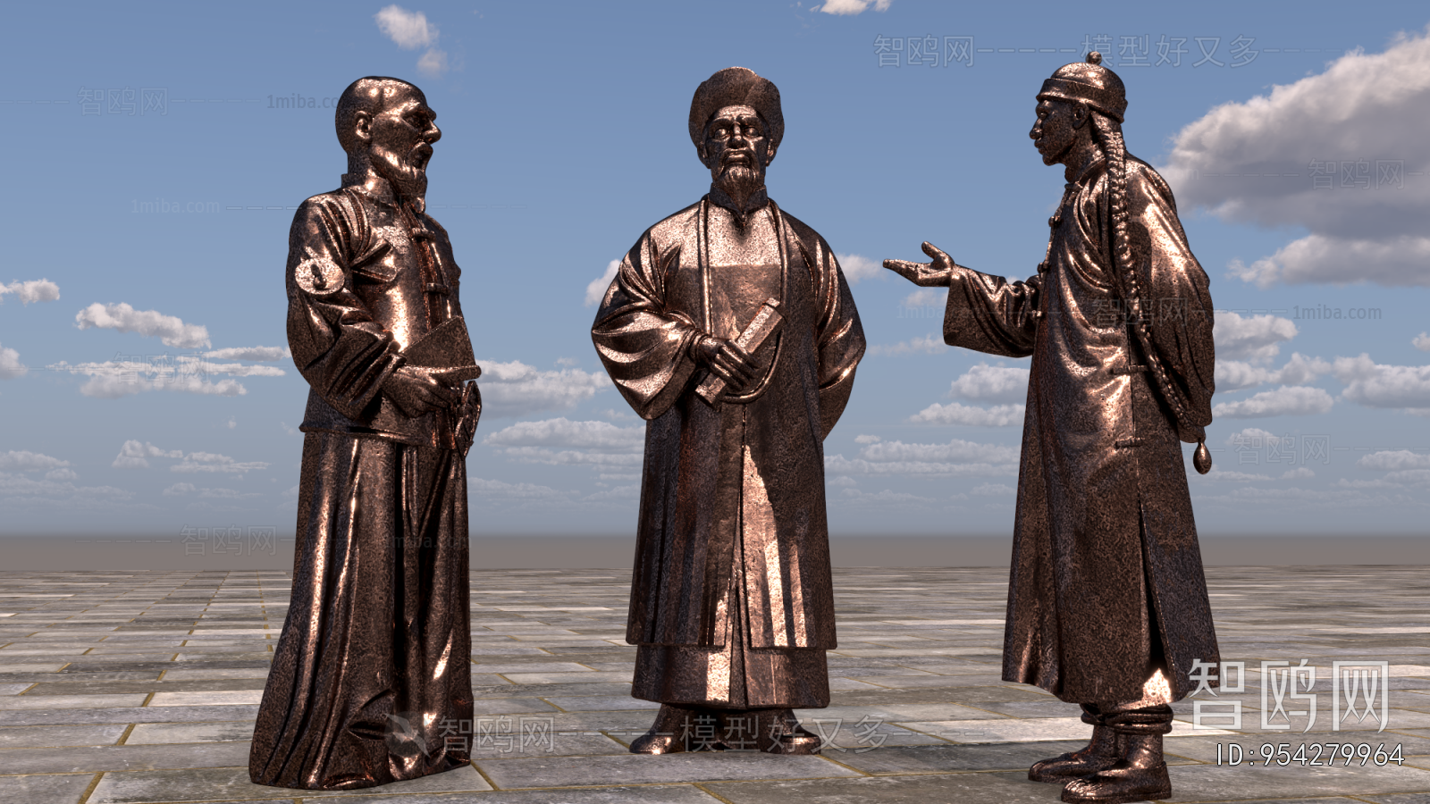 New Chinese Style Sculpture