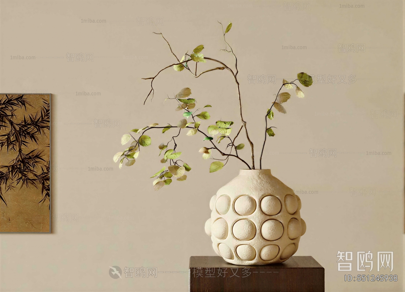 New Chinese Style Flower Arrangement