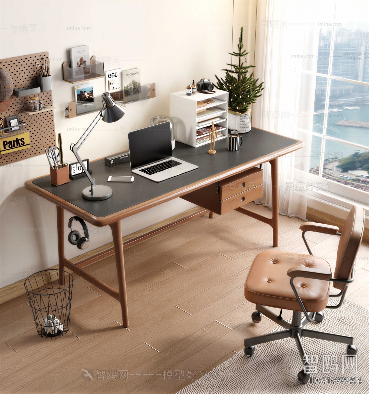 Modern Computer Desk And Chair