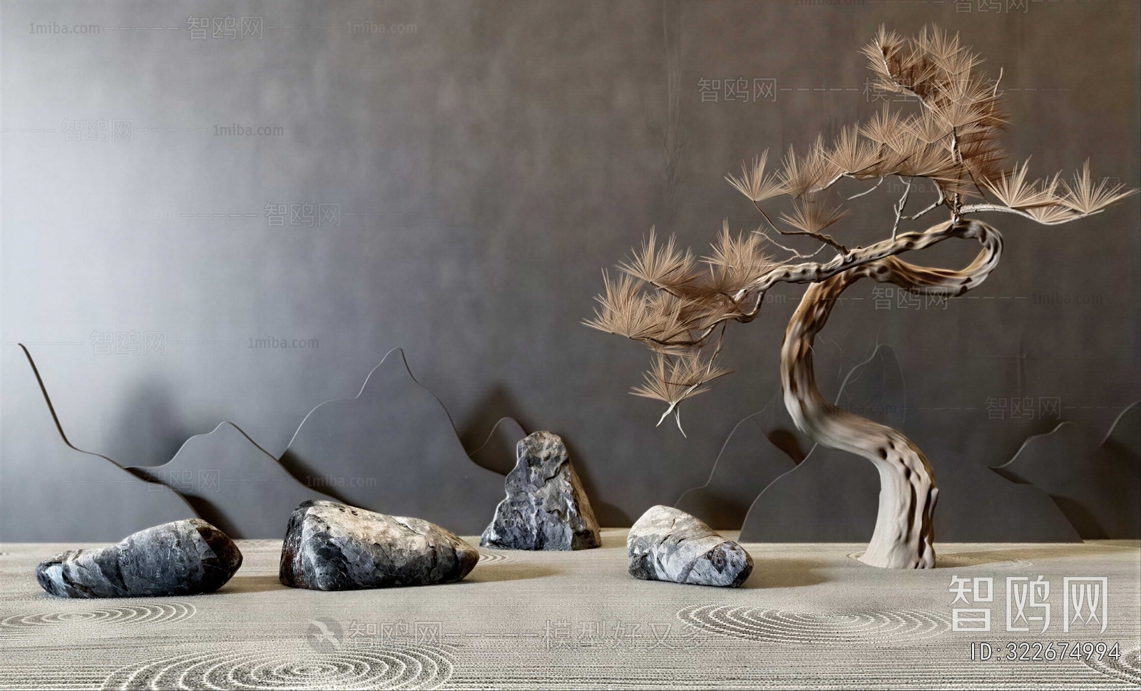 New Chinese Style Plant Landscaping