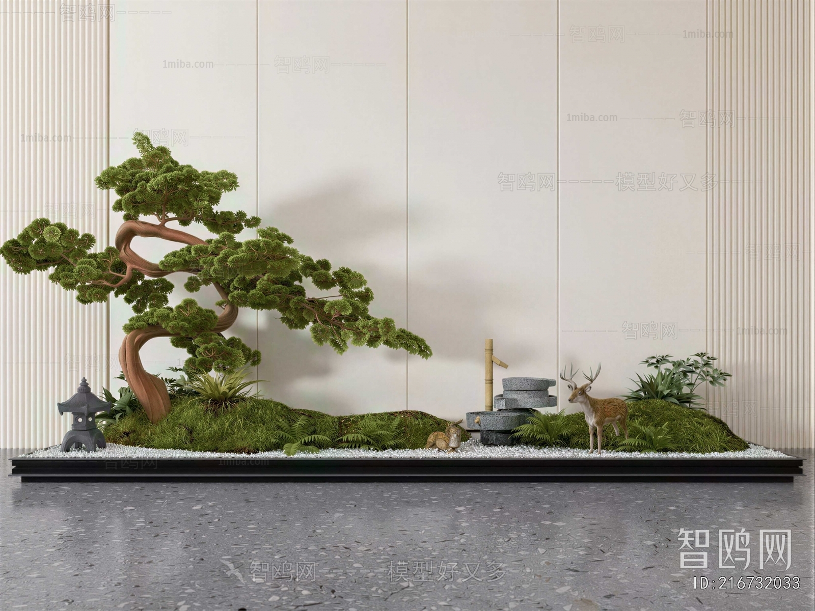 New Chinese Style Plant Landscaping