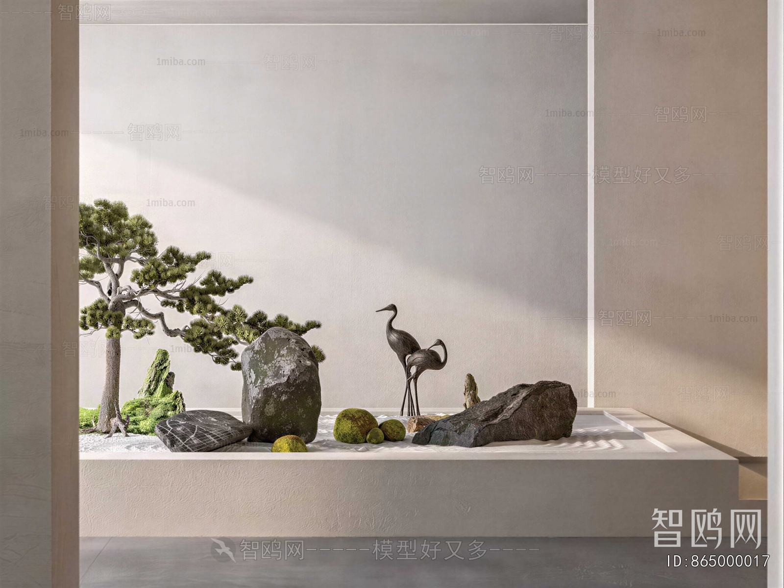 New Chinese Style Plant Landscaping