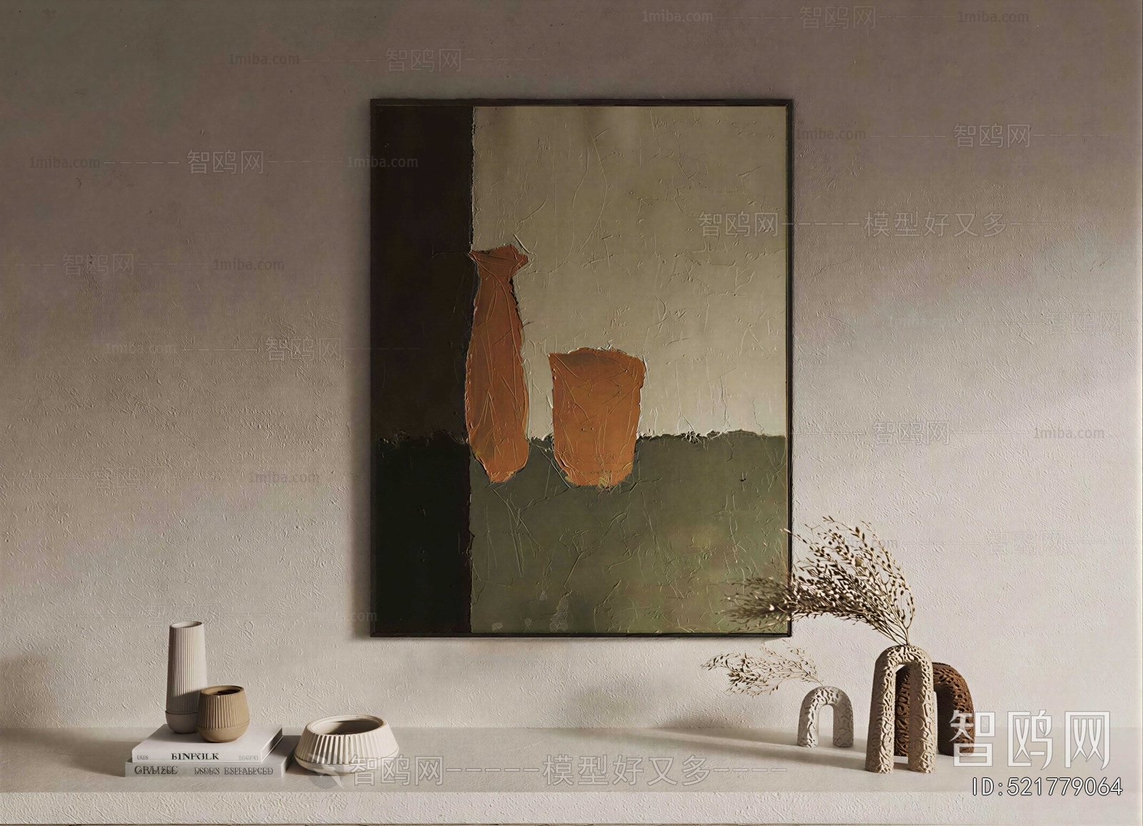 Wabi-sabi Style Painting