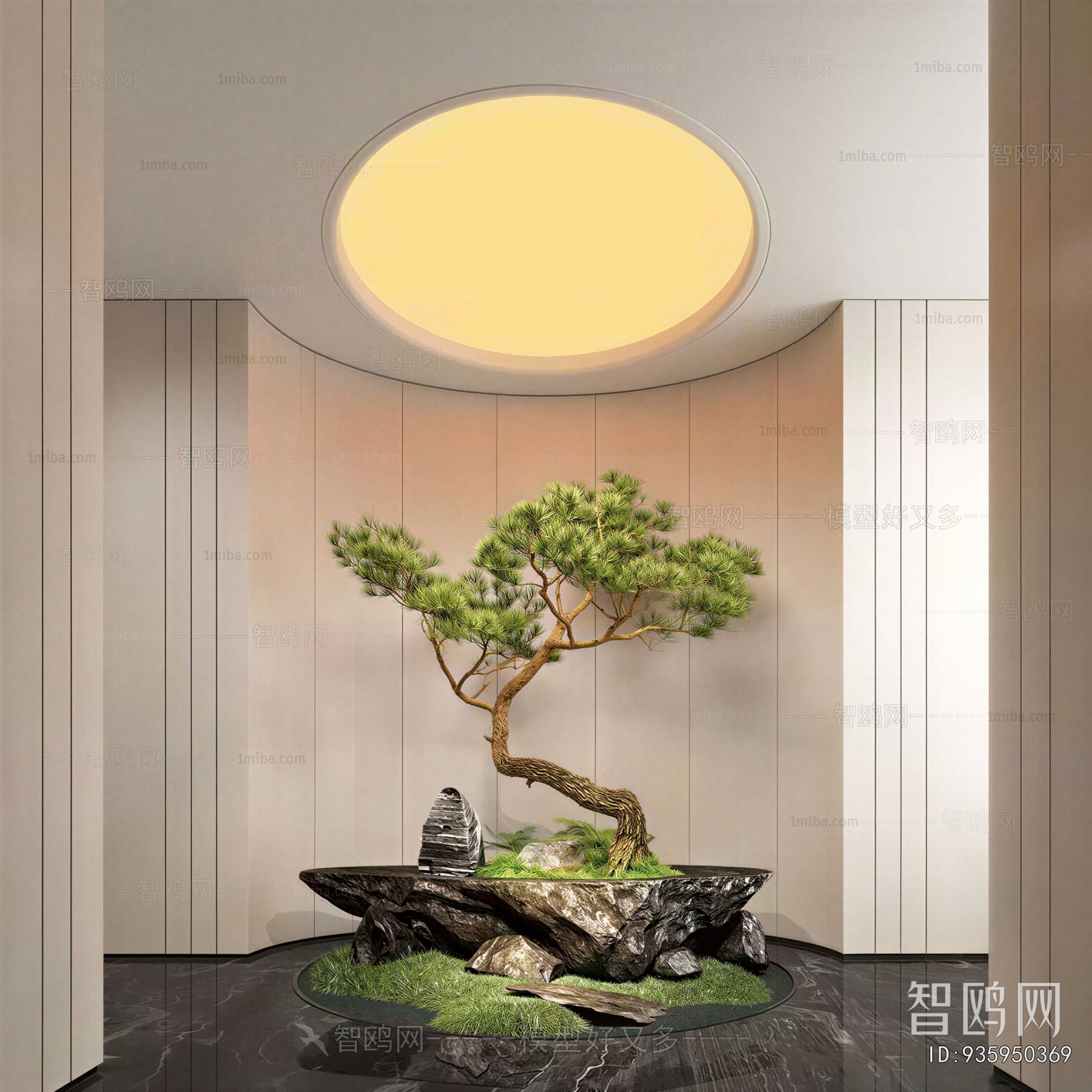 New Chinese Style Plant Landscaping