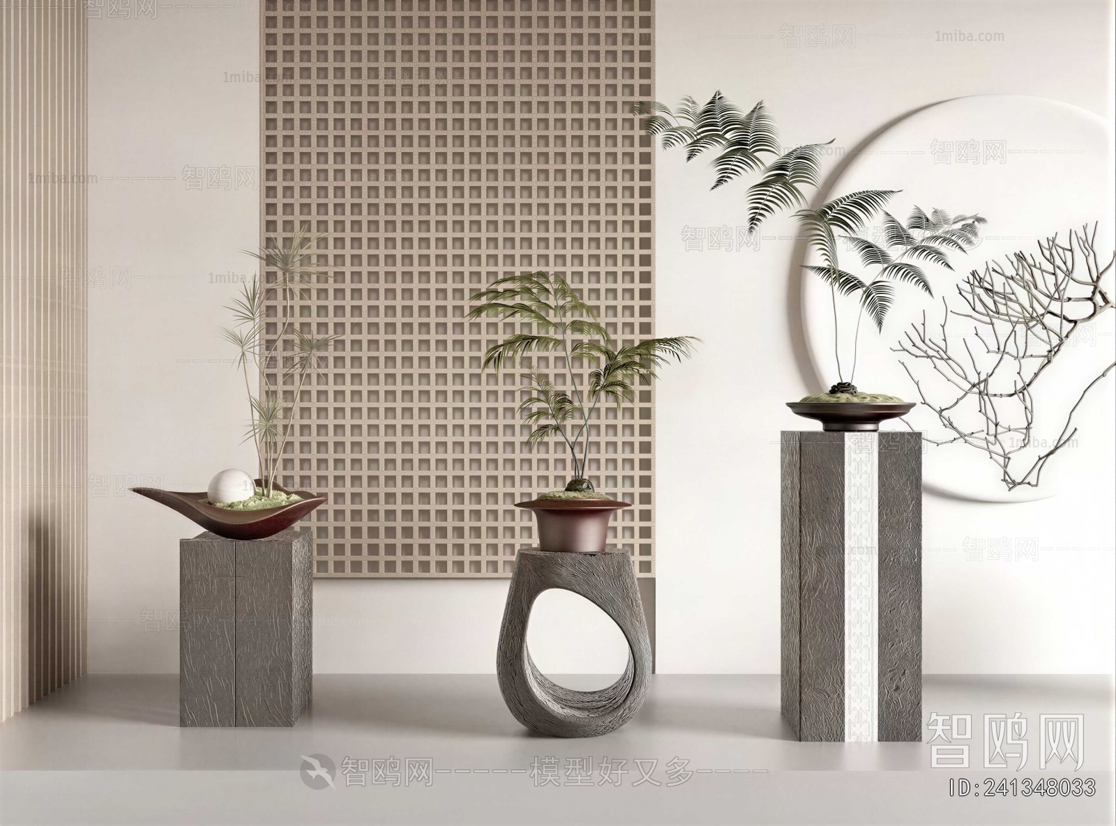 New Chinese Style Bonsai