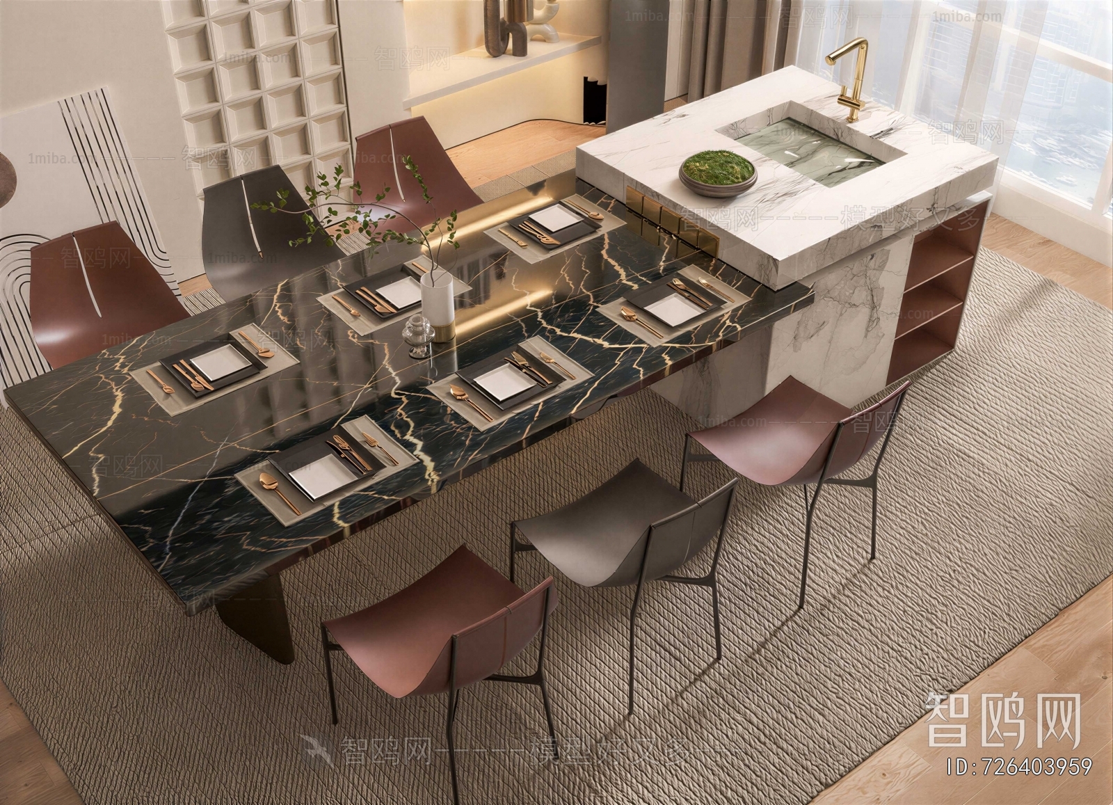 Modern Dining Table And Chairs