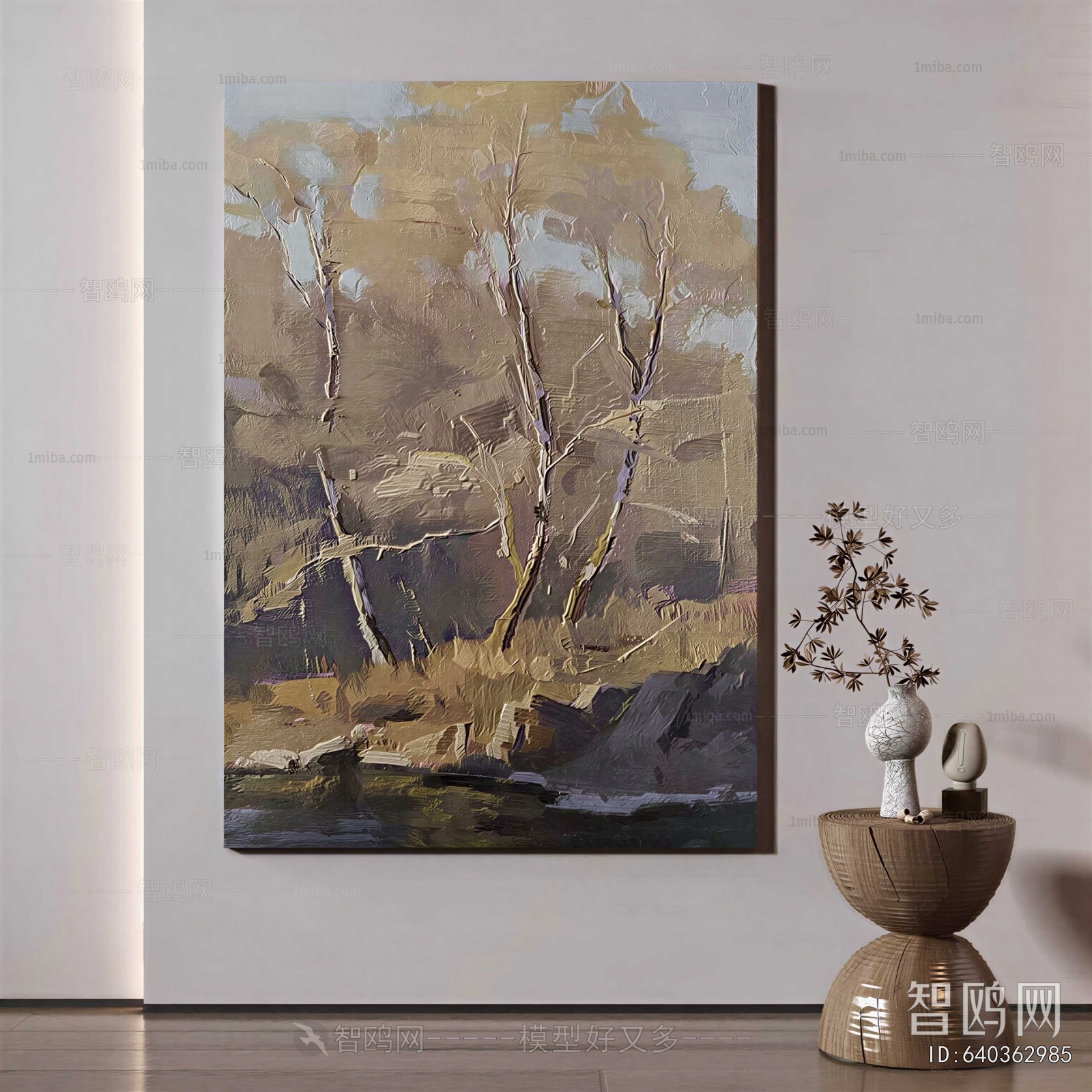 Wabi-sabi Style Painting