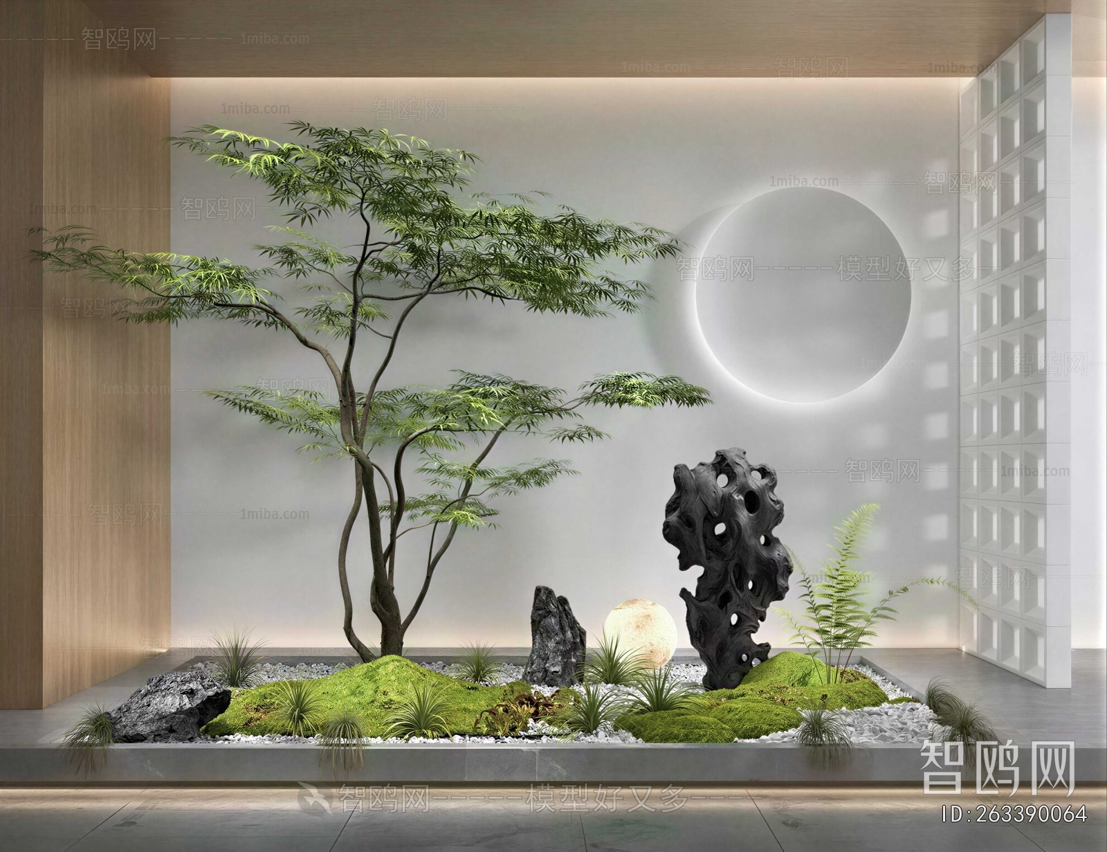 New Chinese Style Plant Landscaping