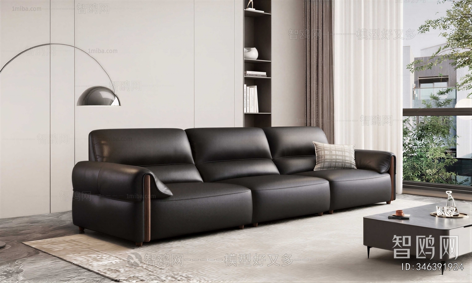 Modern Three-seat Sofa