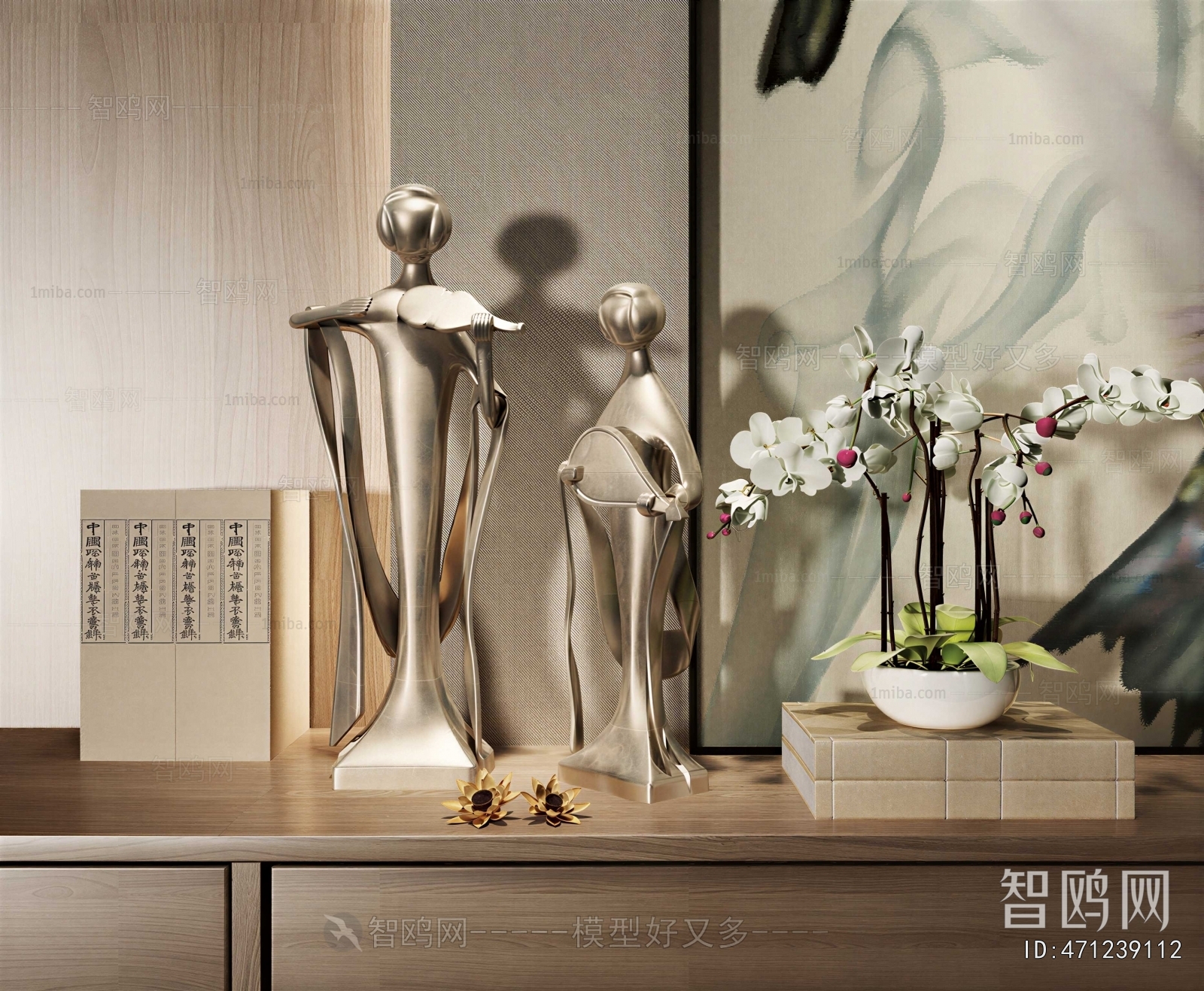 New Chinese Style Decorative Set