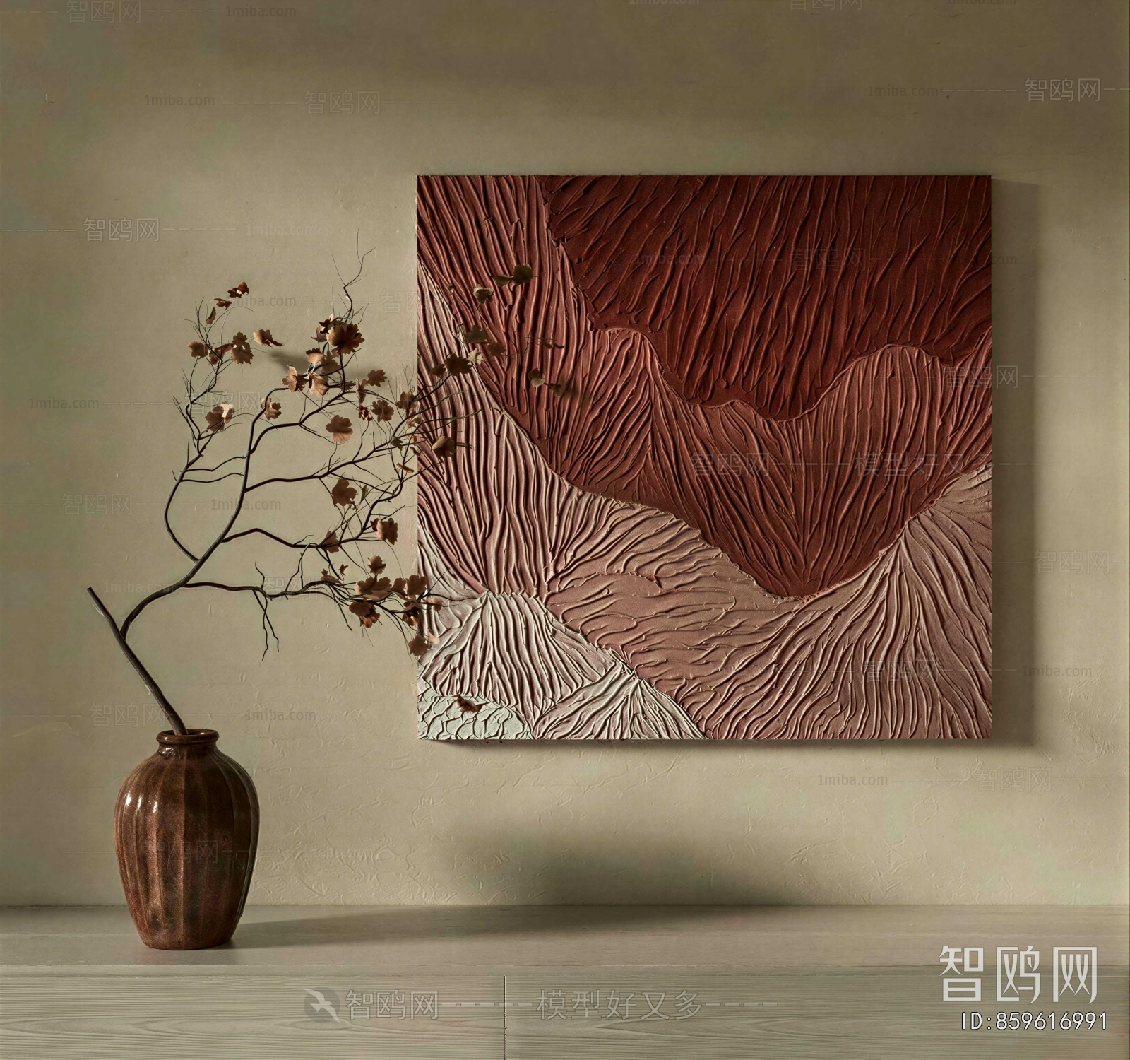 Wabi-sabi Style Painting