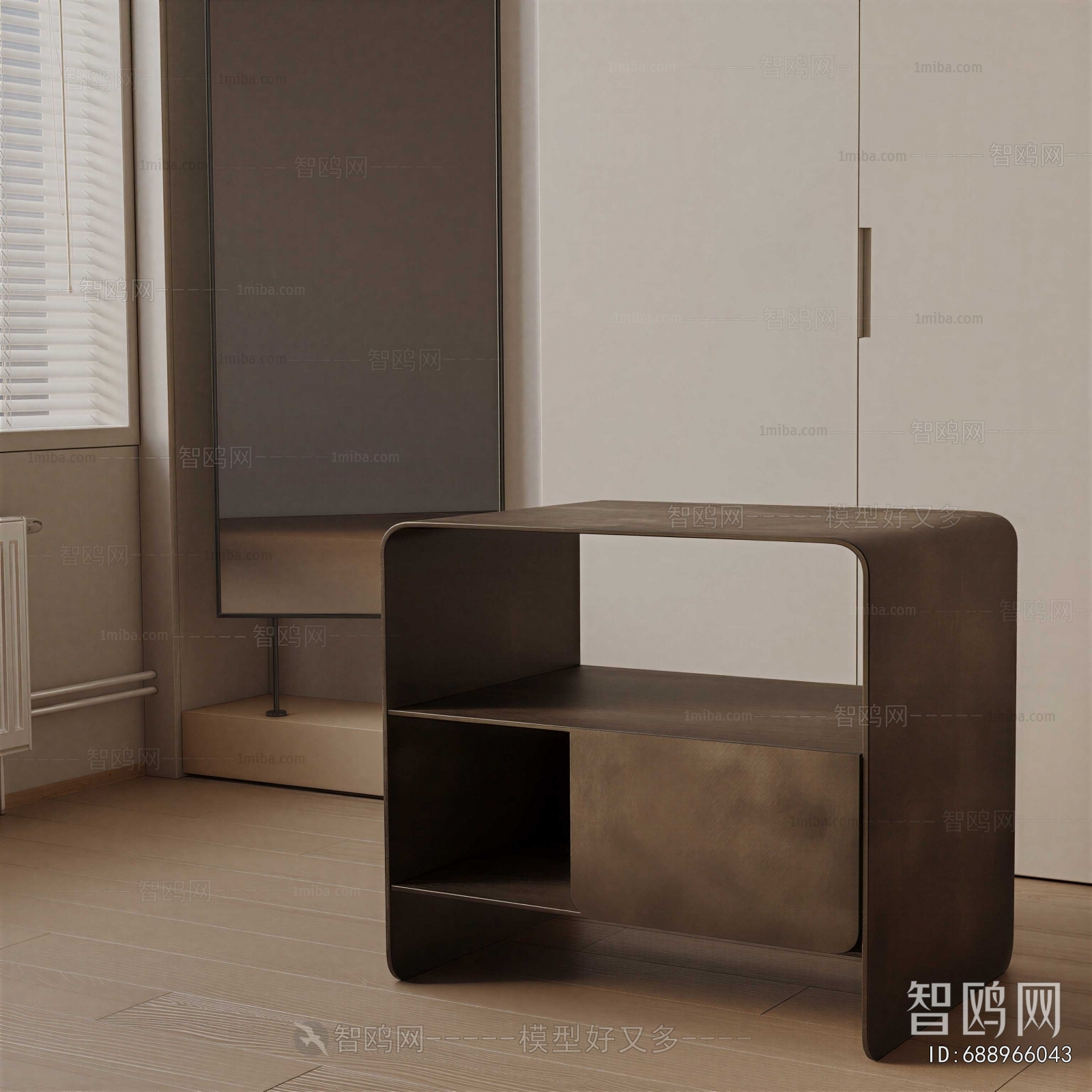 Modern Bedside Cupboard