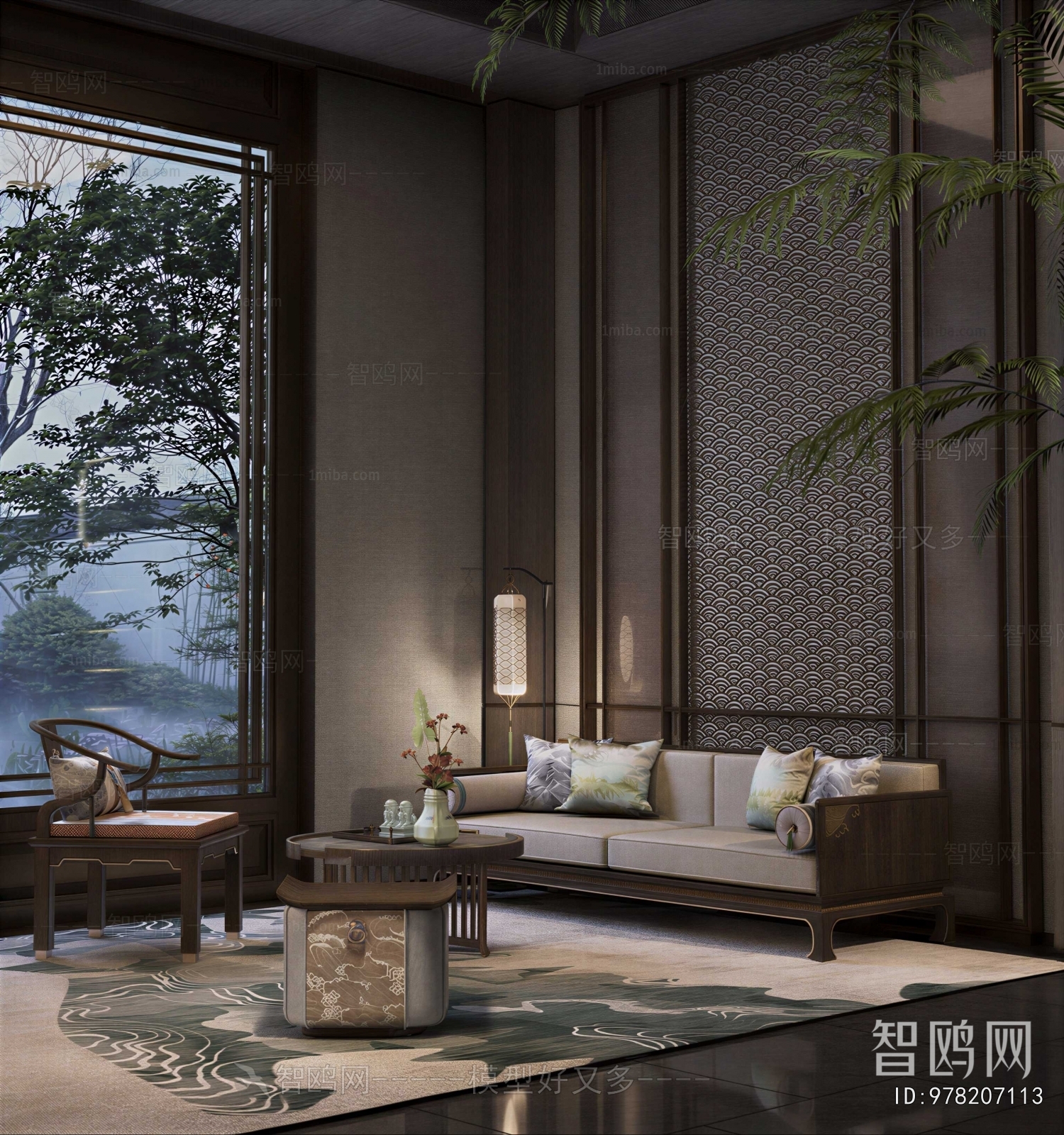 New Chinese Style Negotiation Area