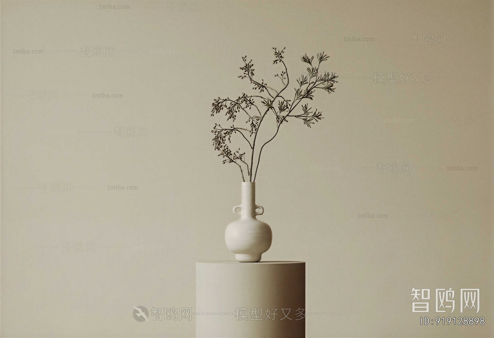 Wabi-sabi Style Flower Arrangement