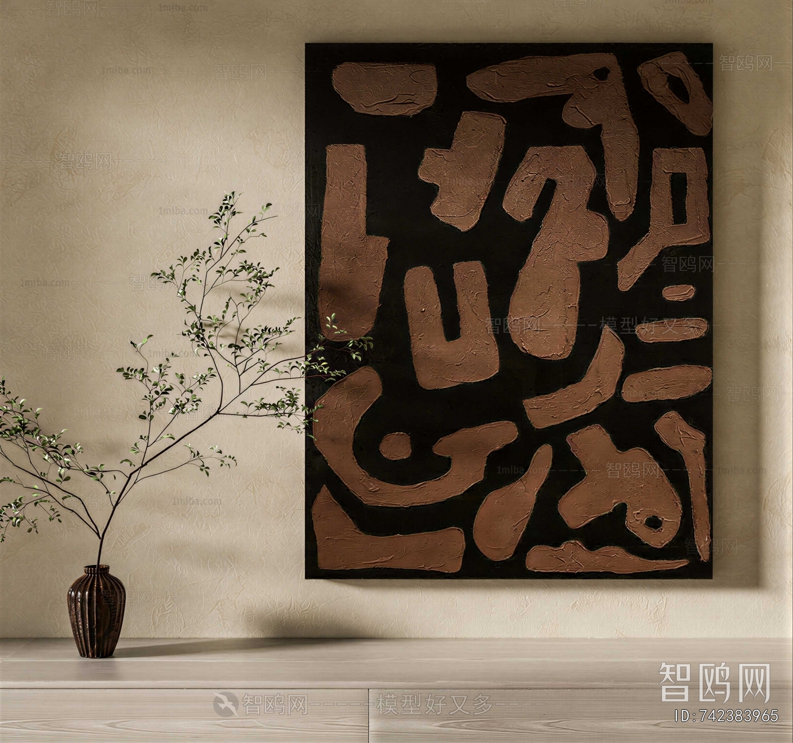 Wabi-sabi Style Painting