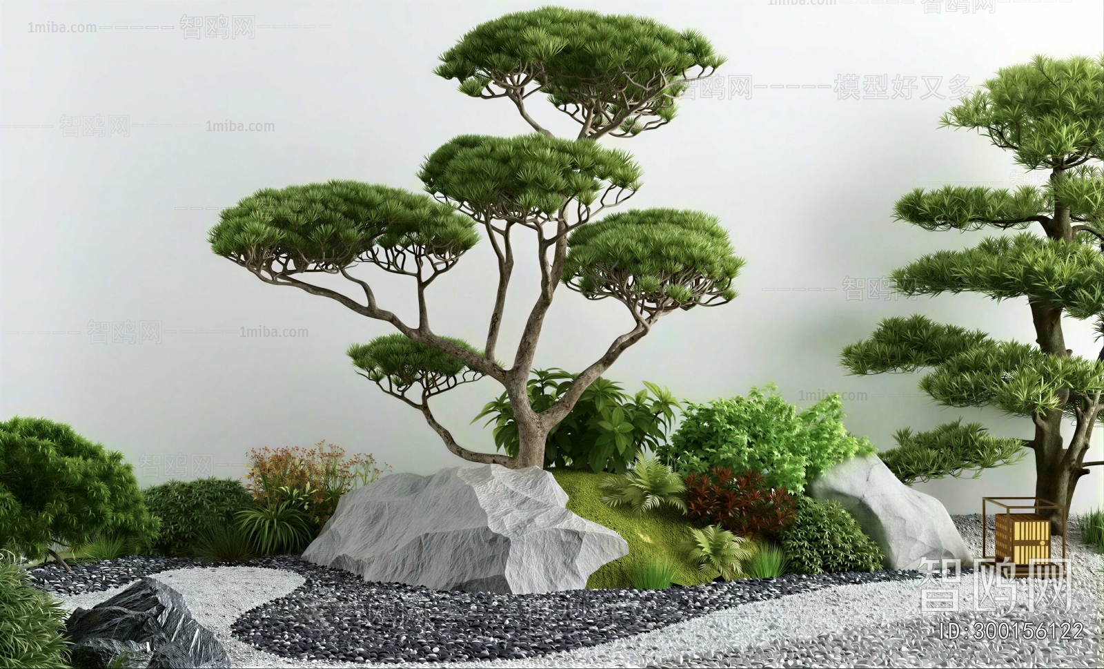 New Chinese Style Plant Landscaping