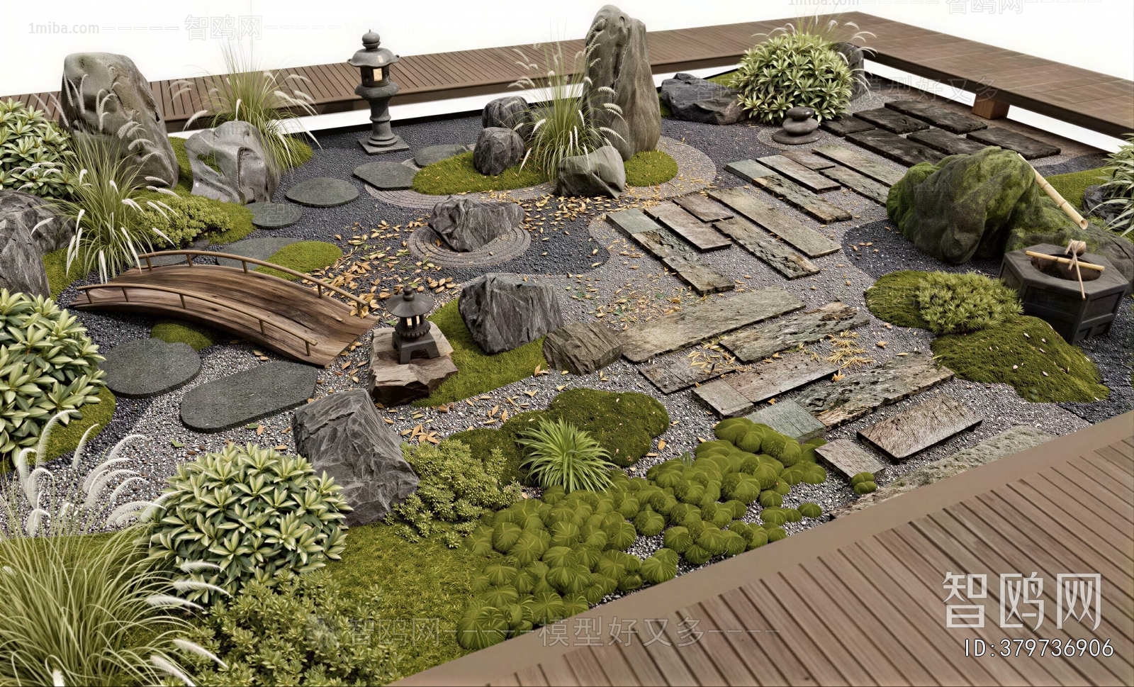 Japanese Style Courtyard/landscape